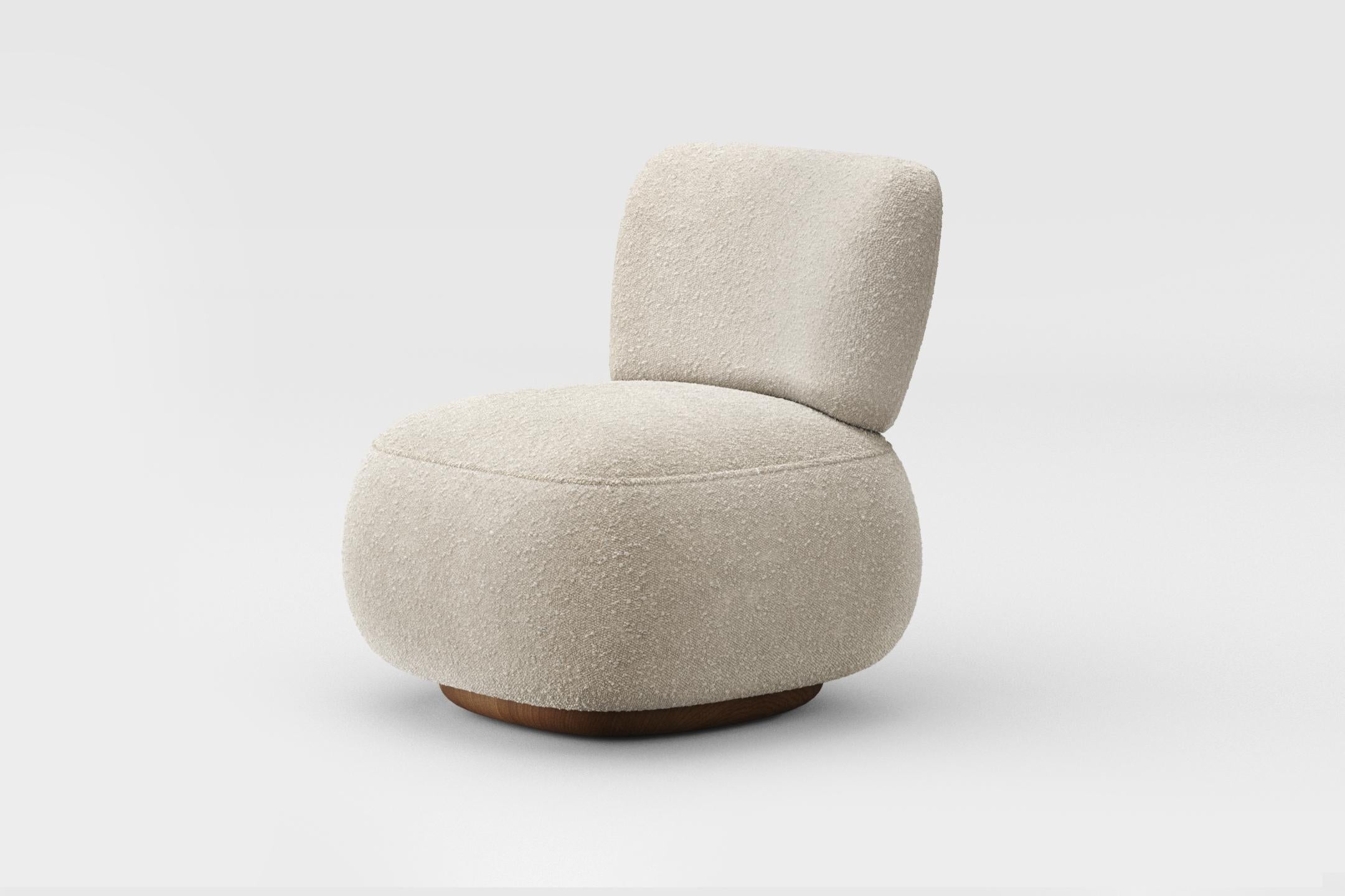 Brésilien Fauteuil pivotant moderniste 