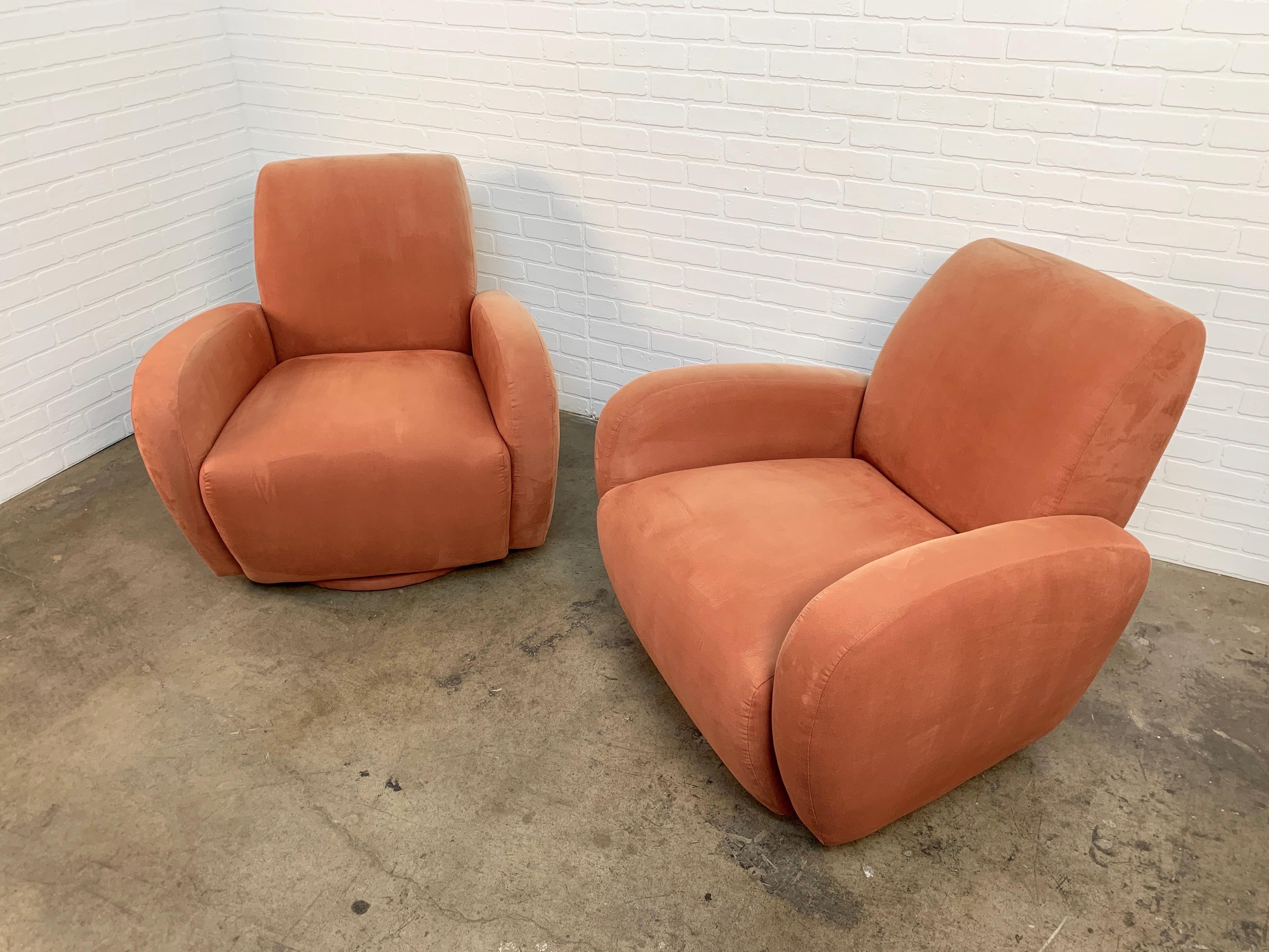 Modernist Swivel Club Chairs 1