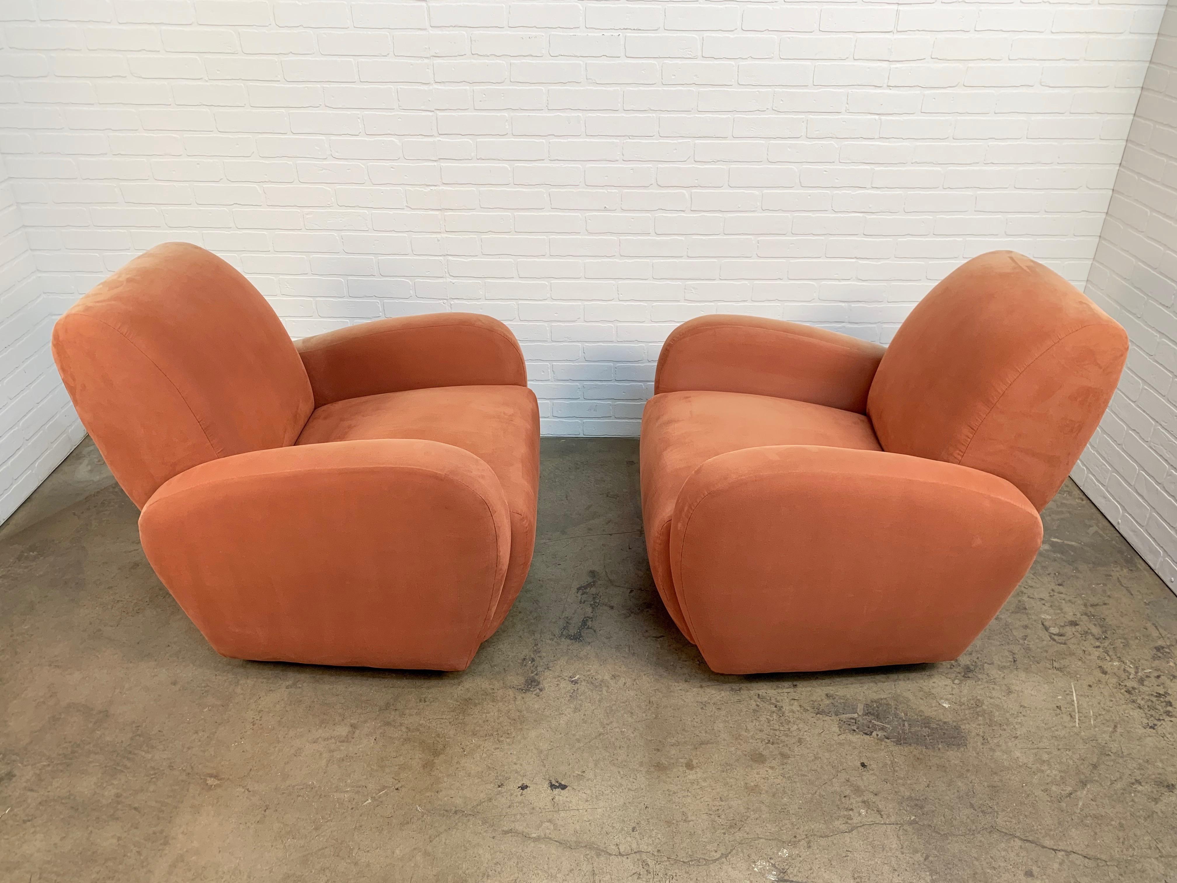 Modernist Swivel Club Chairs 2