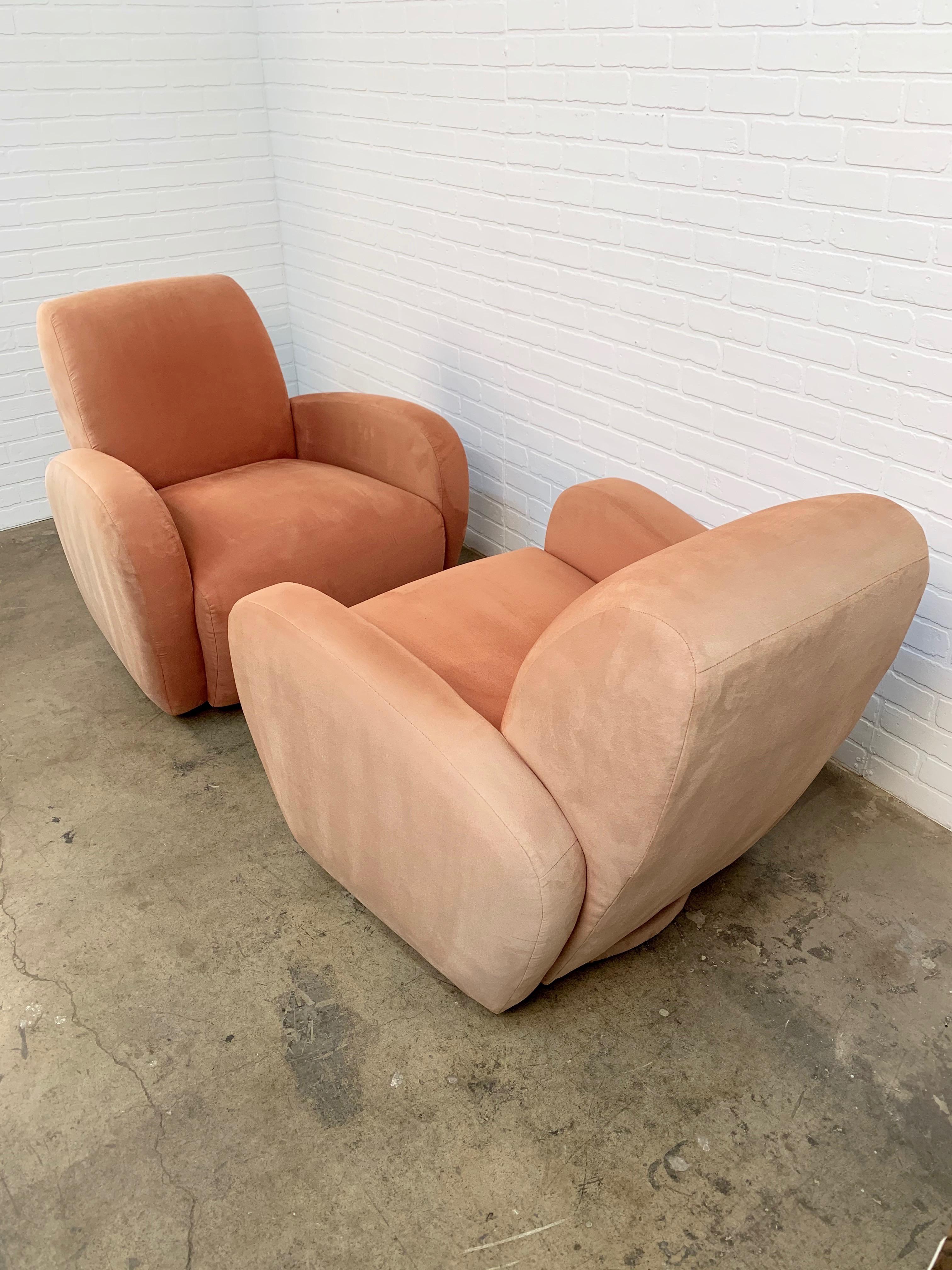 Modernist Swivel Club Chairs 4