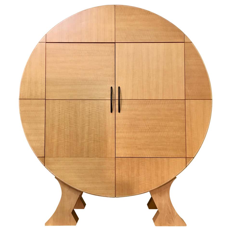 Rare Italian Art Moderne Freestanding Bar Cabinet by Paolo Buffa at 1stDibs