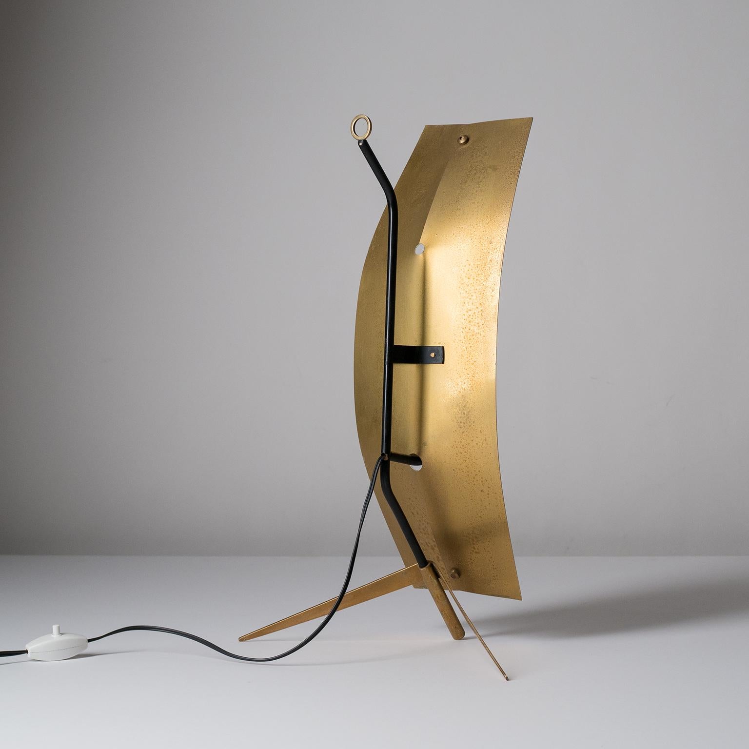 Italian Modernist Table and Wall Lamp by Gastone Colliva, 1960s