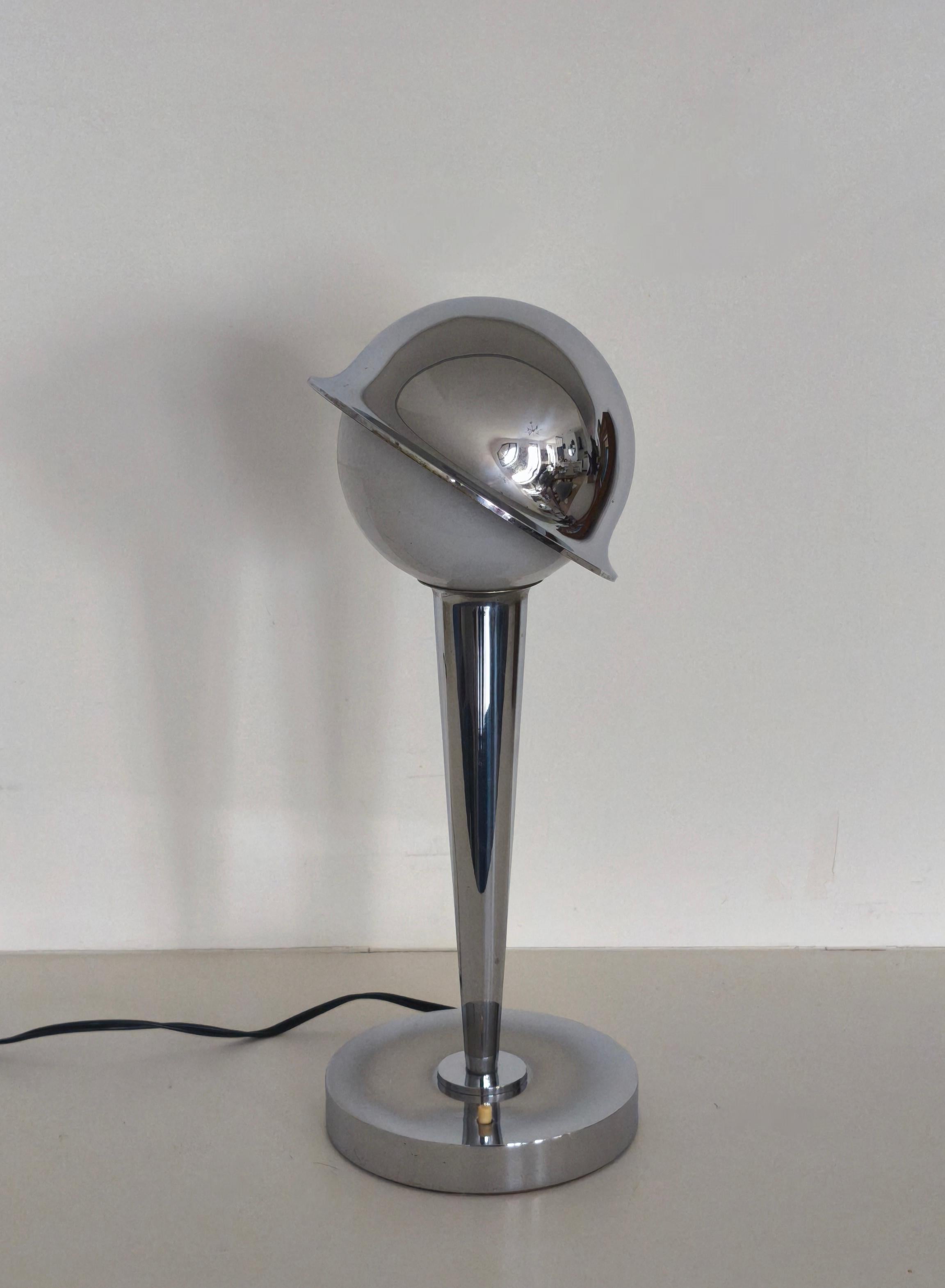 Lámpara de sobremesa modernista, años 30, Jean Perzel, Francia Francés en venta