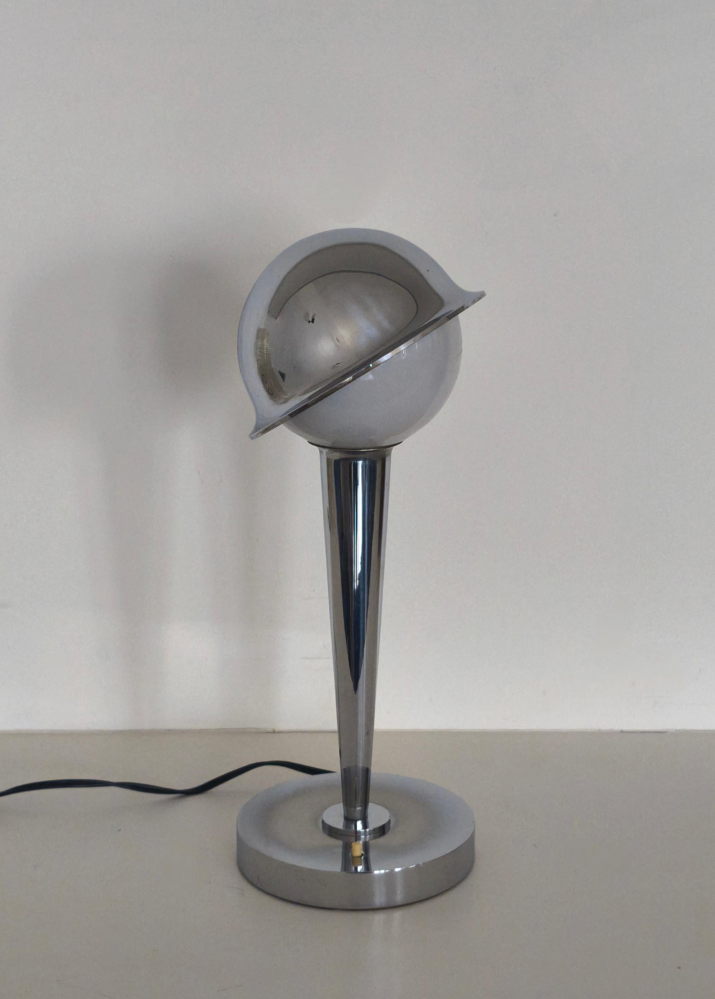 Lámpara de sobremesa modernista, años 30, Jean Perzel, Francia principios del siglo XX en venta