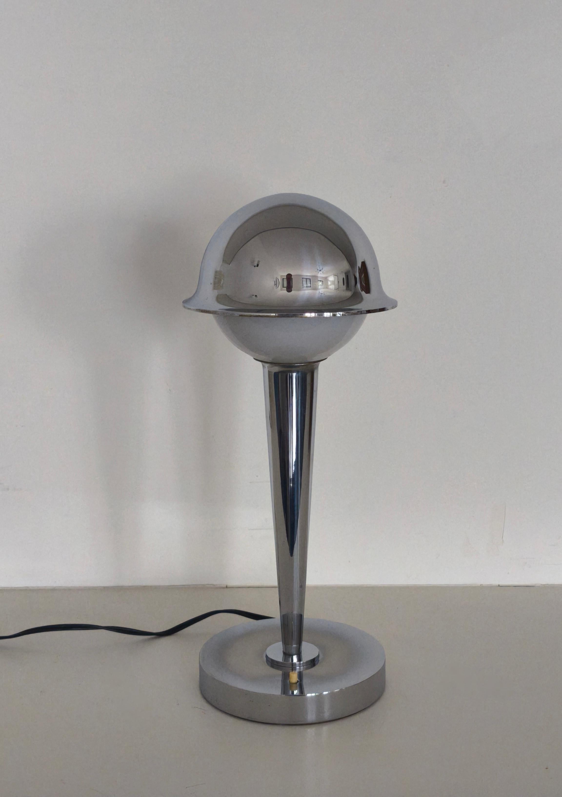 Lámpara de sobremesa modernista, años 30, Jean Perzel, Francia en venta 1