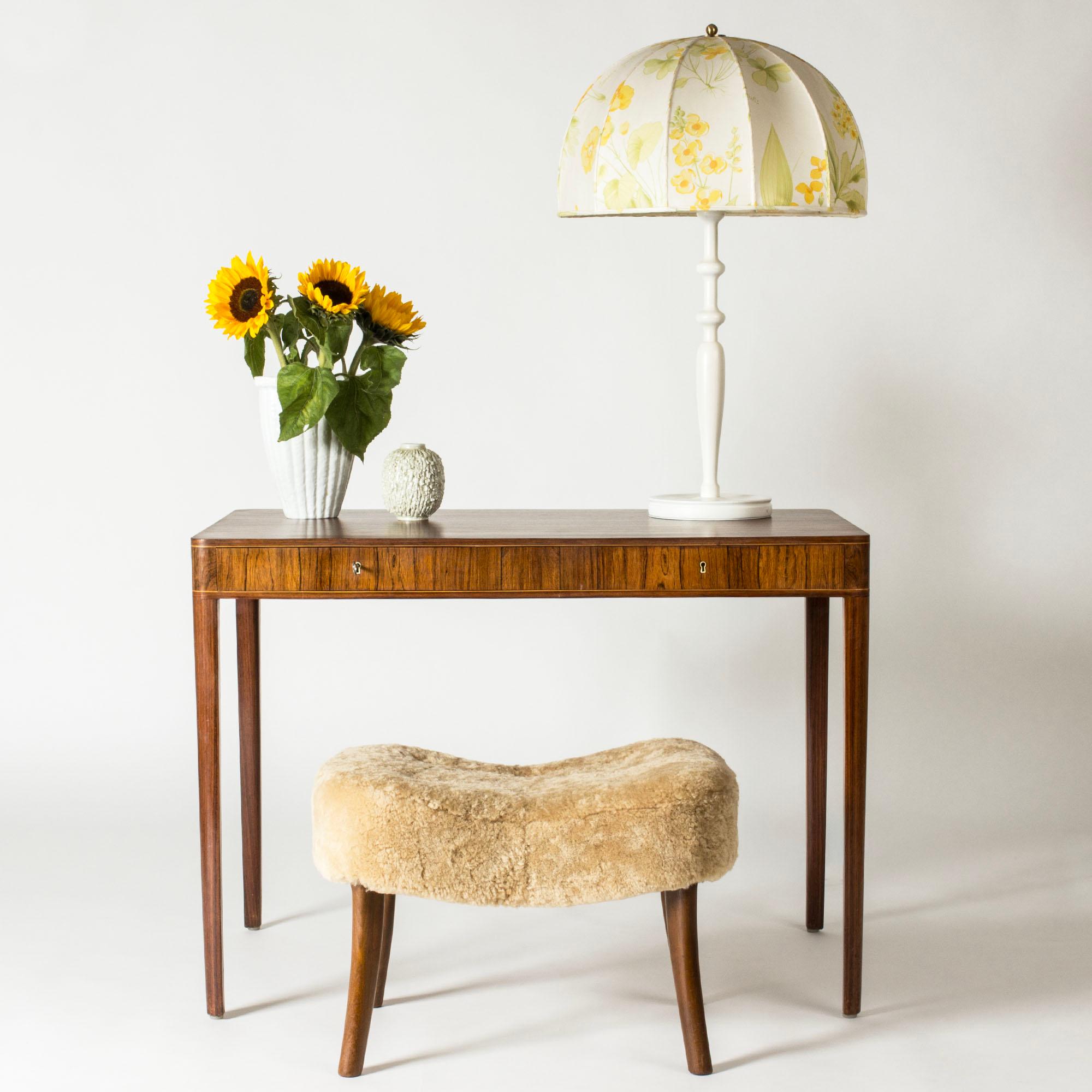 Modernist Table Lamp #2563 by Josef Frank, Svenskt Tenn, Sweden, 1950s For Sale 4