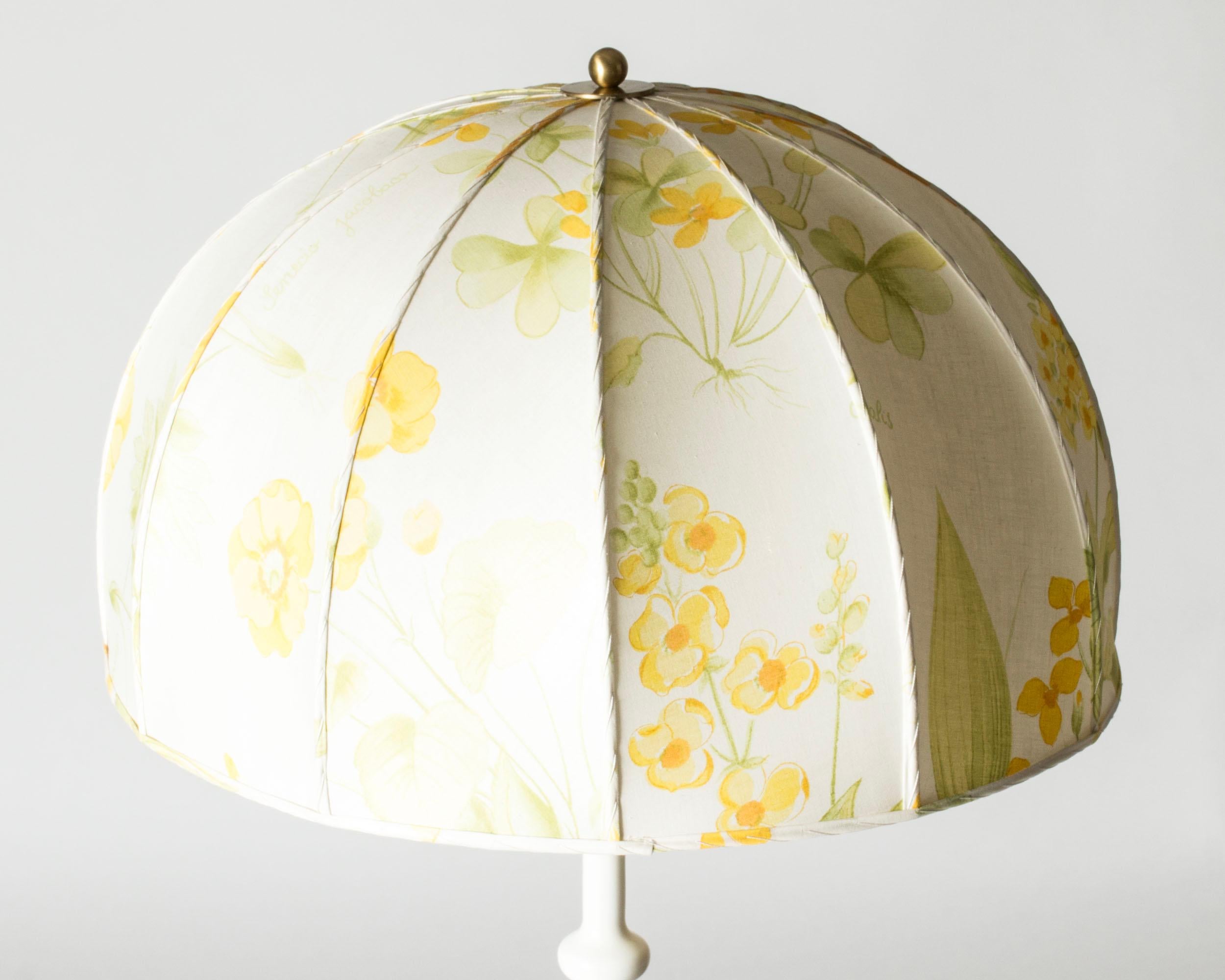 Modernist Table Lamp #2563 by Josef Frank, Svenskt Tenn, Sweden, 1950s For Sale 1