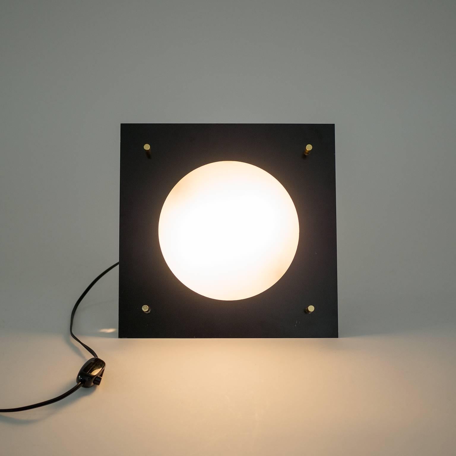 Mid-Century Modern Modernist Table Lamp Attributed to Stilnovo, 1950s For Sale