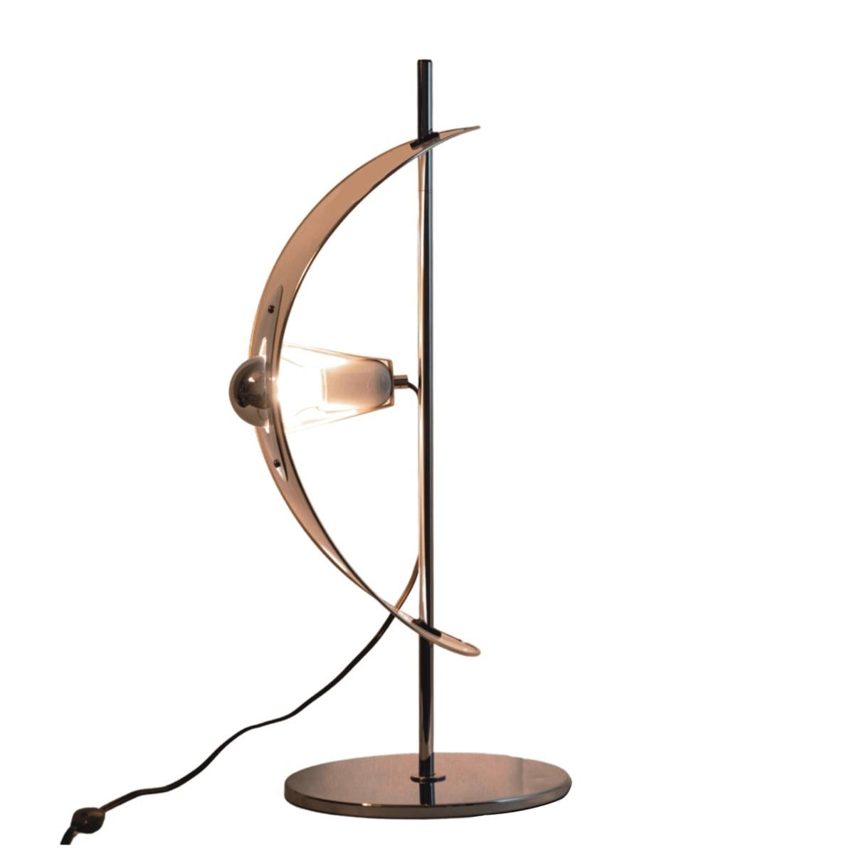Italian Modernist Table Lamp Brevettato 1970´s  For Sale