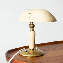 Lampe de table moderniste de Bertil Brisborg, NK, Suède, années 1940