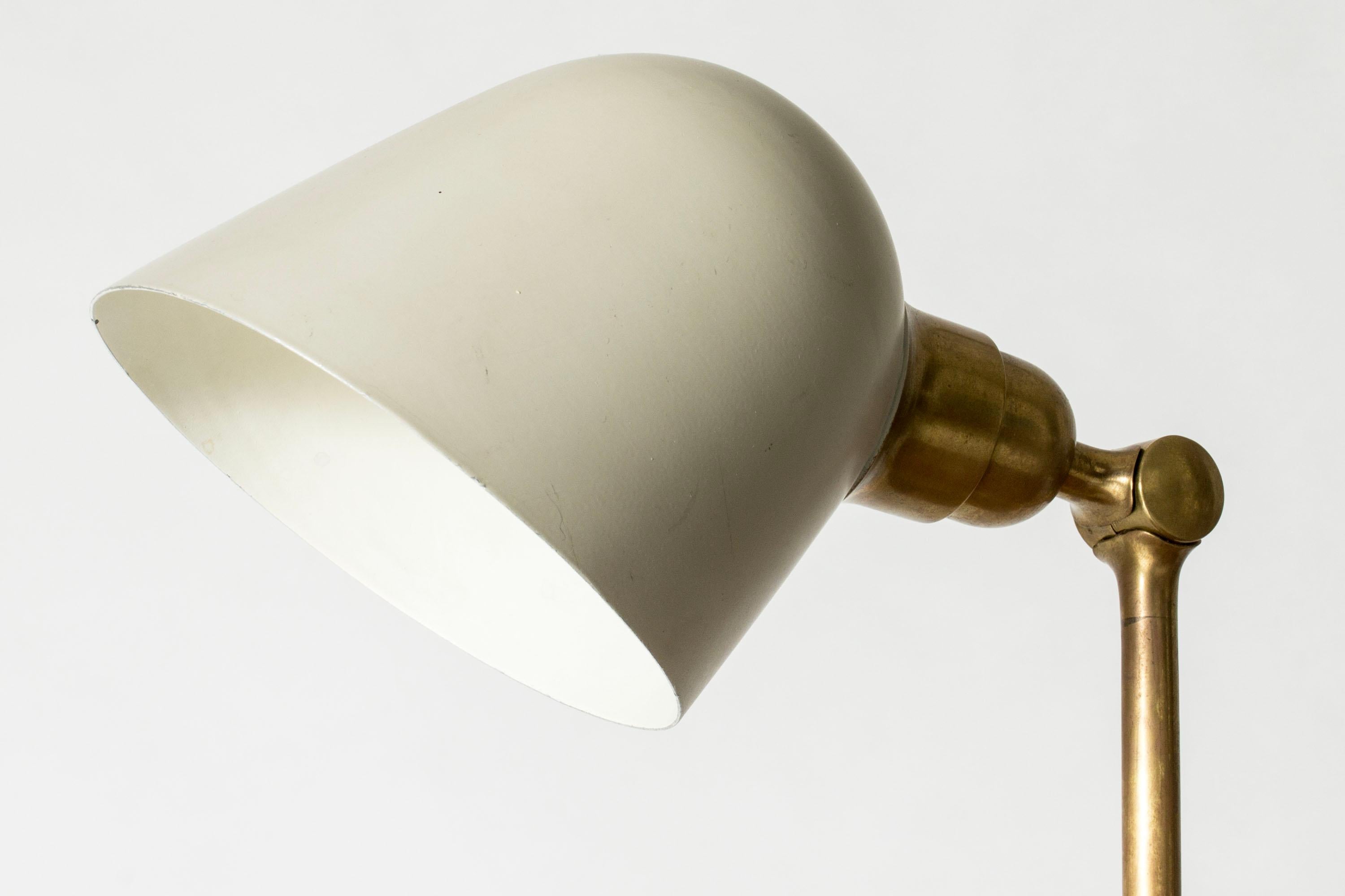 Modernistische Tischlampe der Moderne von Bertil Brisborg, NK, Schweden, 1940er Jahre (Skandinavische Moderne) im Angebot