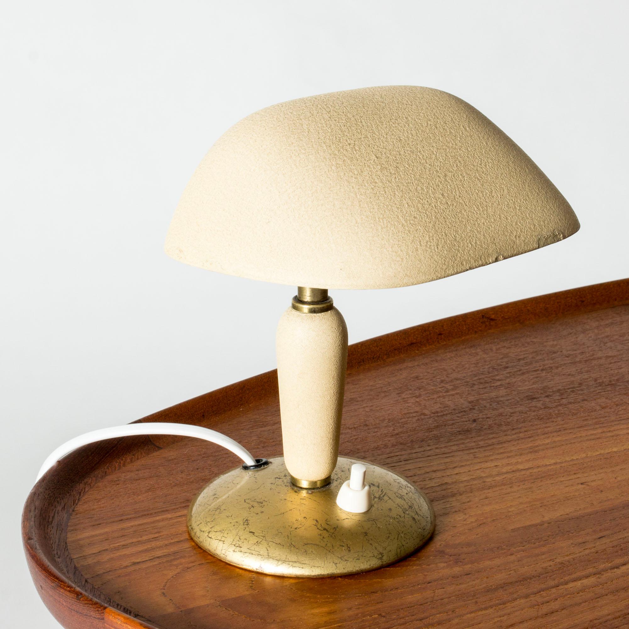 Modernist Table Lamp by Bertil Brisborg, NK, Sweden, 1940s Sueco en venta