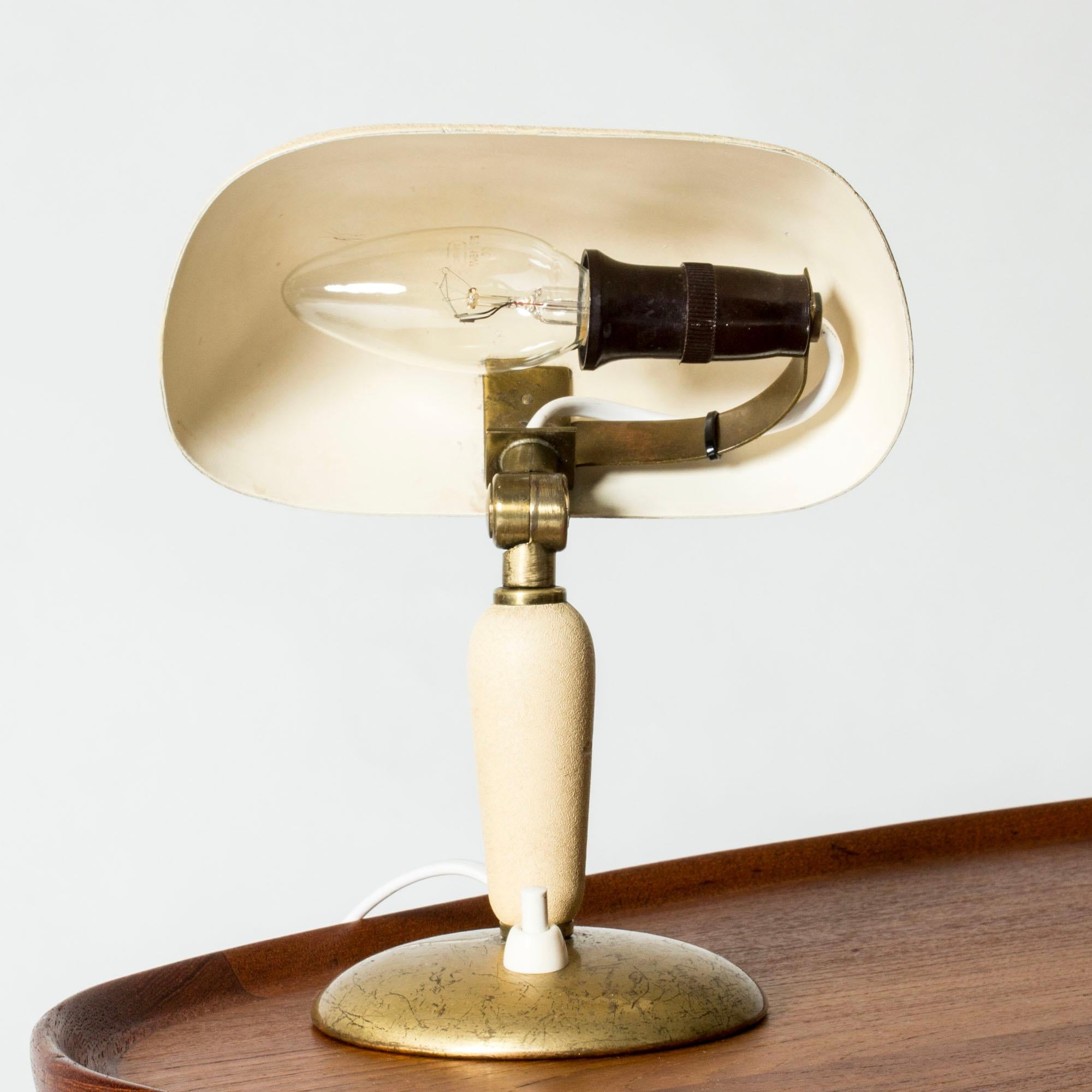 Modernist Table Lamp by Bertil Brisborg, NK, Sweden, 1940s en Bueno estado para la venta en Stockholm, SE