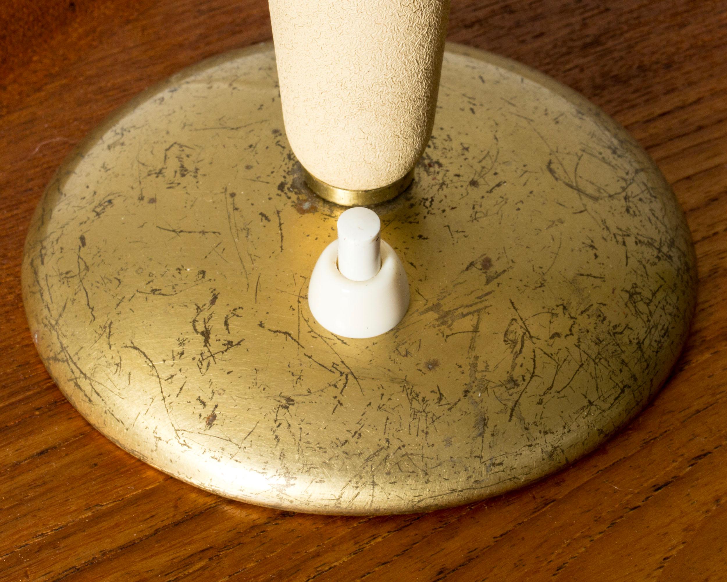 Modernist Table Lamp by Bertil Brisborg, NK, Sweden, 1940s mediados del siglo XX en venta