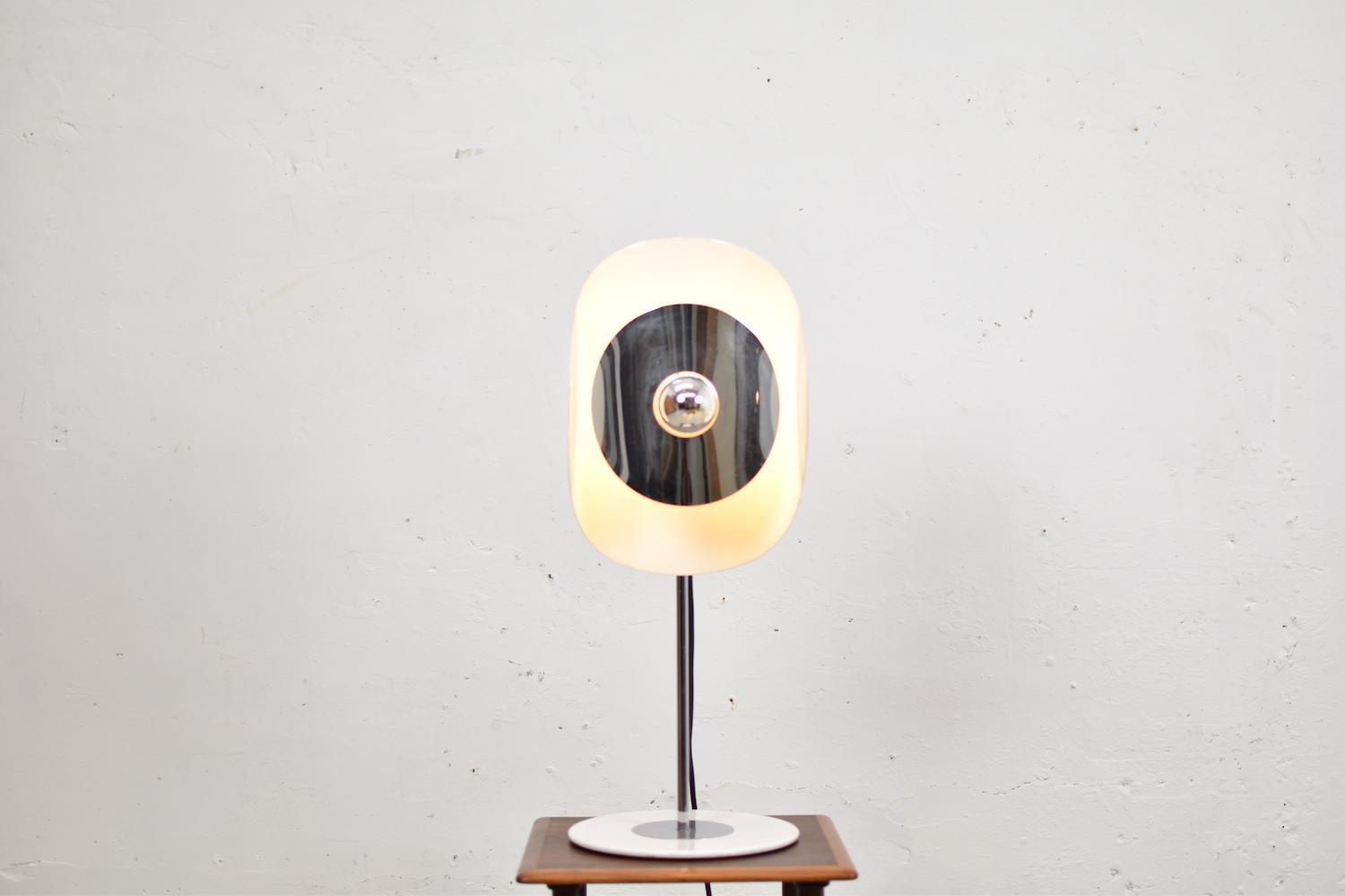 Mid-Century Modern Modernist Table Lamp by Brevetatto, Italy, 1970s