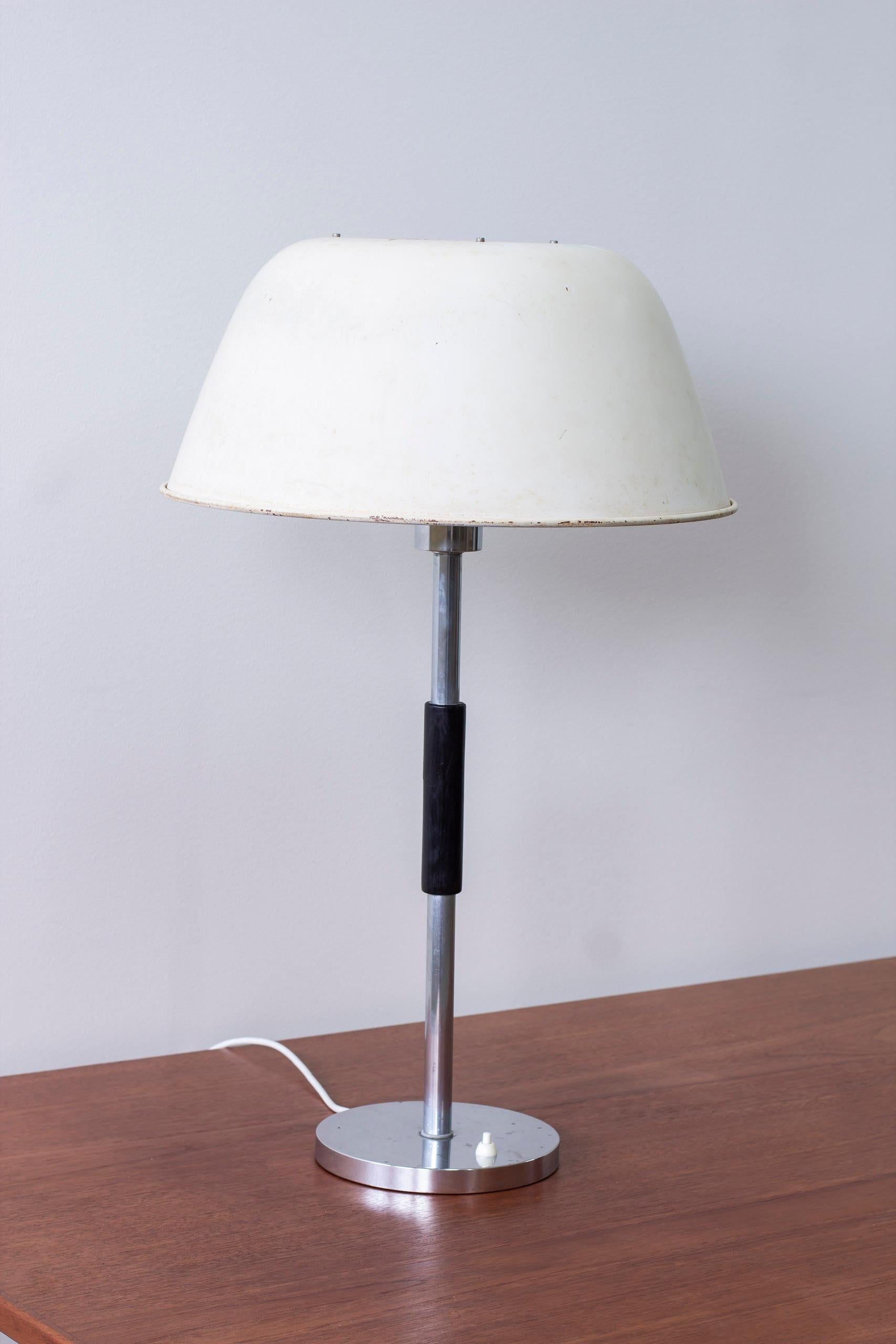 Scandinavian Modern Modernist table lamp by Christian Bergh & Co for ASEA belysning, Sweden, 1930s