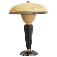 Vintage Modernist Table Lamp by Eileen Gray for Jumo, circa 1930