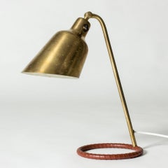 Modernist Table Lamp by Hans Bergström, Ateljé Lyktan, Sweden, 1950s
