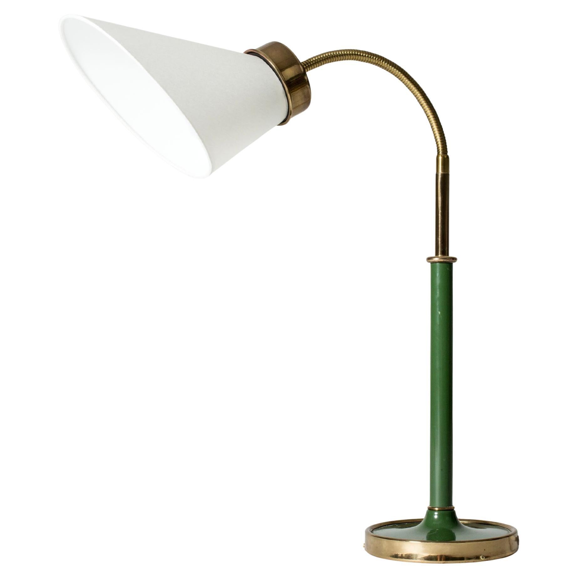 Lampada da tavolo modernista di Josef Frank, Svenskt Tenn, Svezia, anni '50