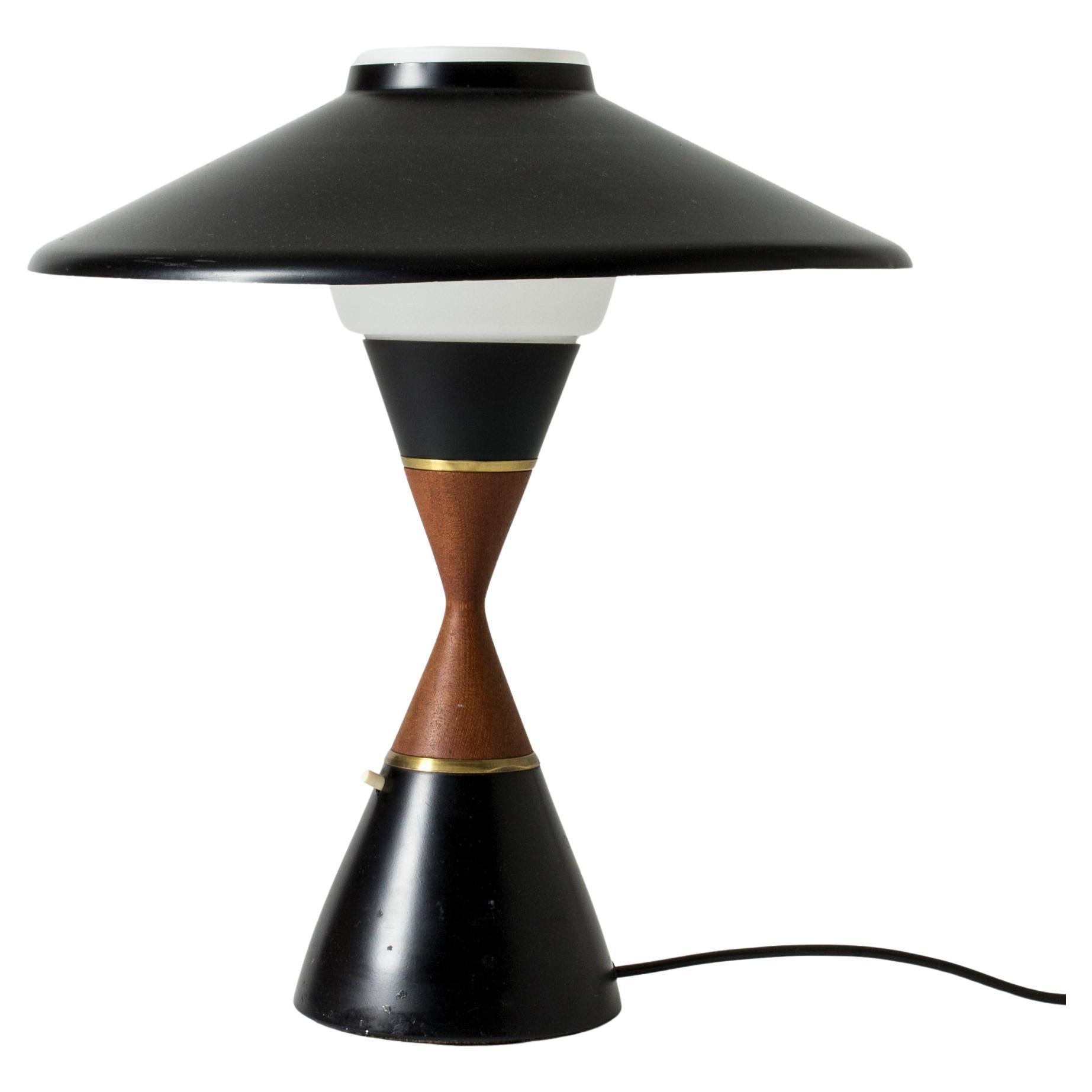 Modernist Table Lamp by Svend Aage Holm Sørensen, Denmark, 1950s For Sale