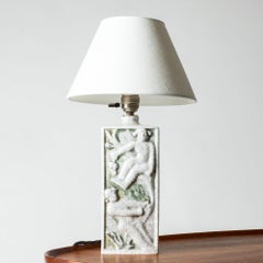 Lámpara de mesa modernista de Tyra Lundgren