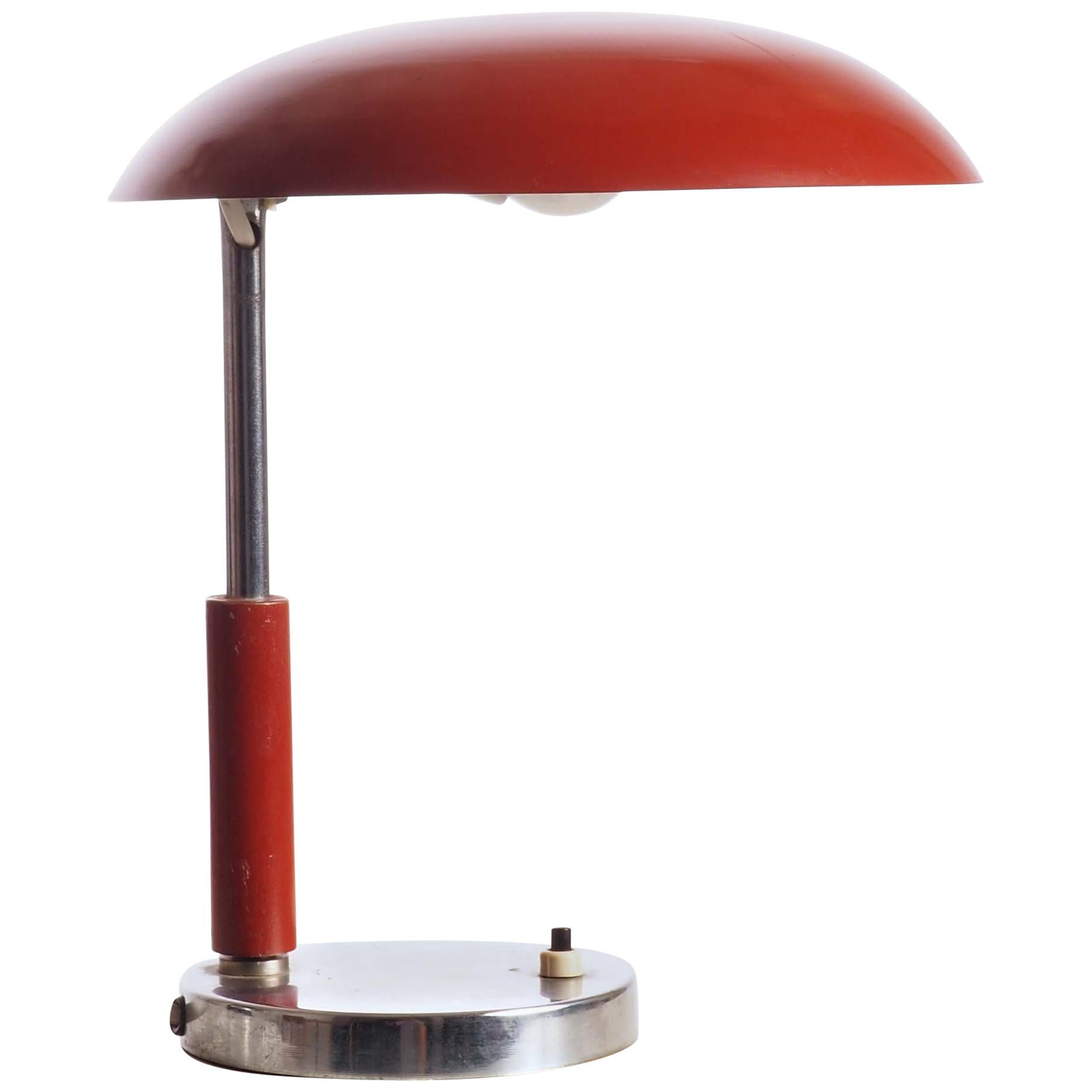 Modernistische Tischlampe aus den 1930er Jahren, Schweden im Angebot