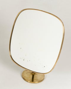 Modernistischer Tischspiegel von David Rosén für Nordiska Kompaniet, Schweden, 1950er Jahre