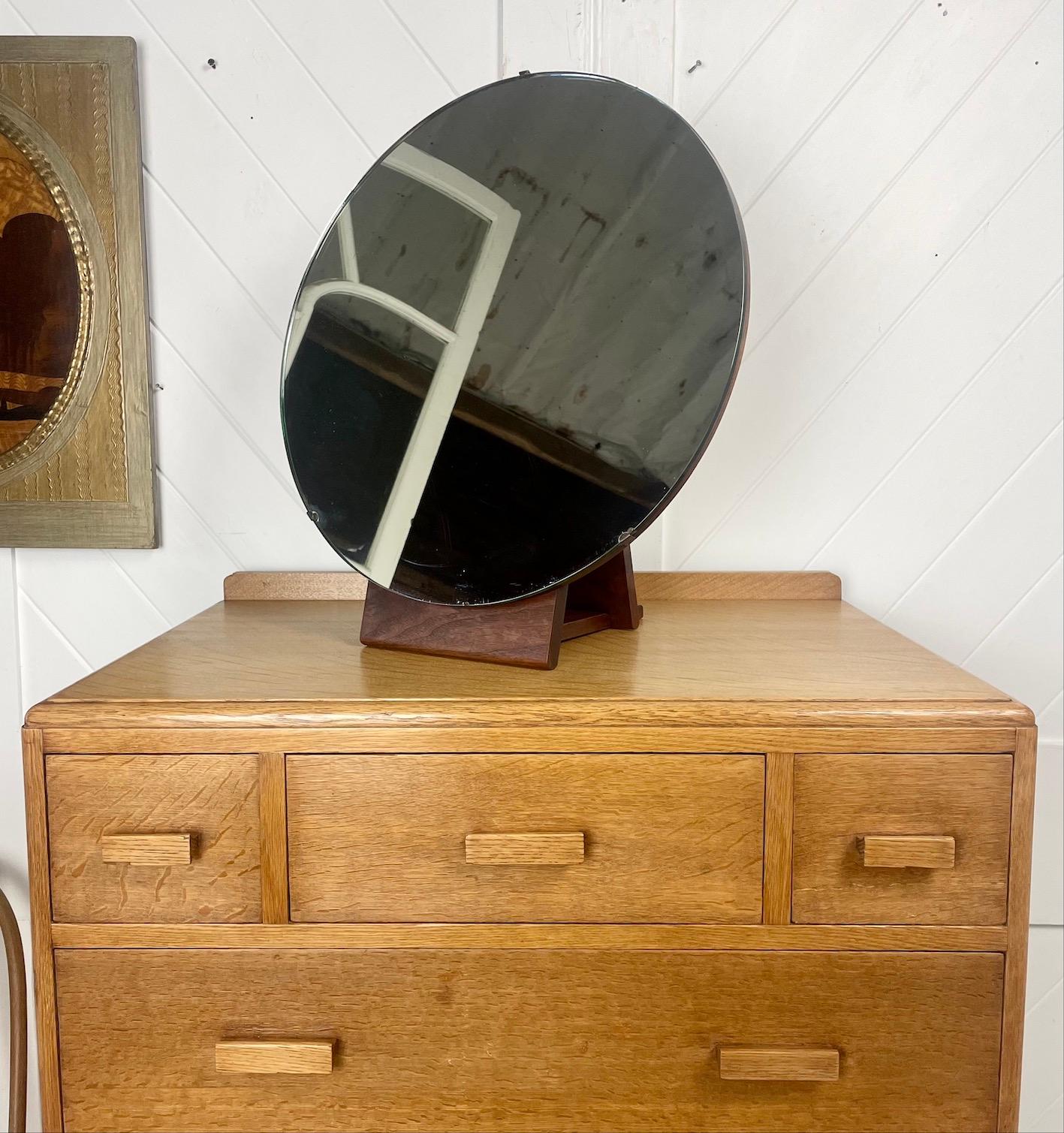 Anglais Miroir de table moderniste de Gordon Russell en vente
