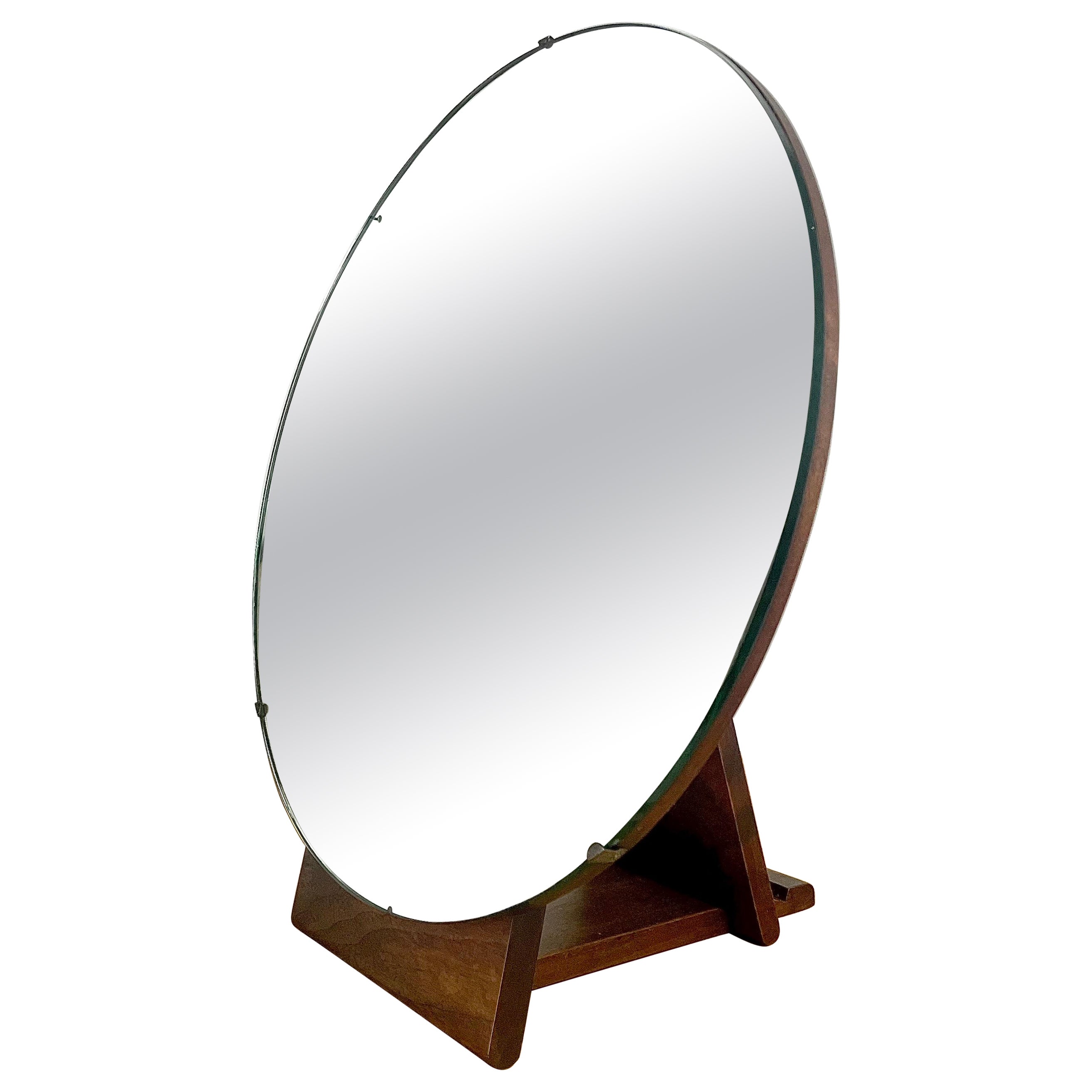 Miroir de table moderniste de Gordon Russell