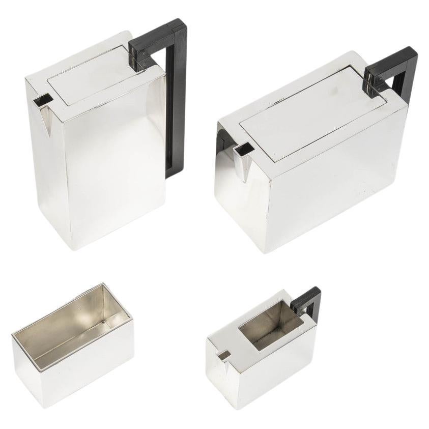 Modernist Tea and Coffee Service, Italy, Art Deco Period MODERNIST