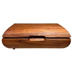 Modernist Teak Jewelry Box