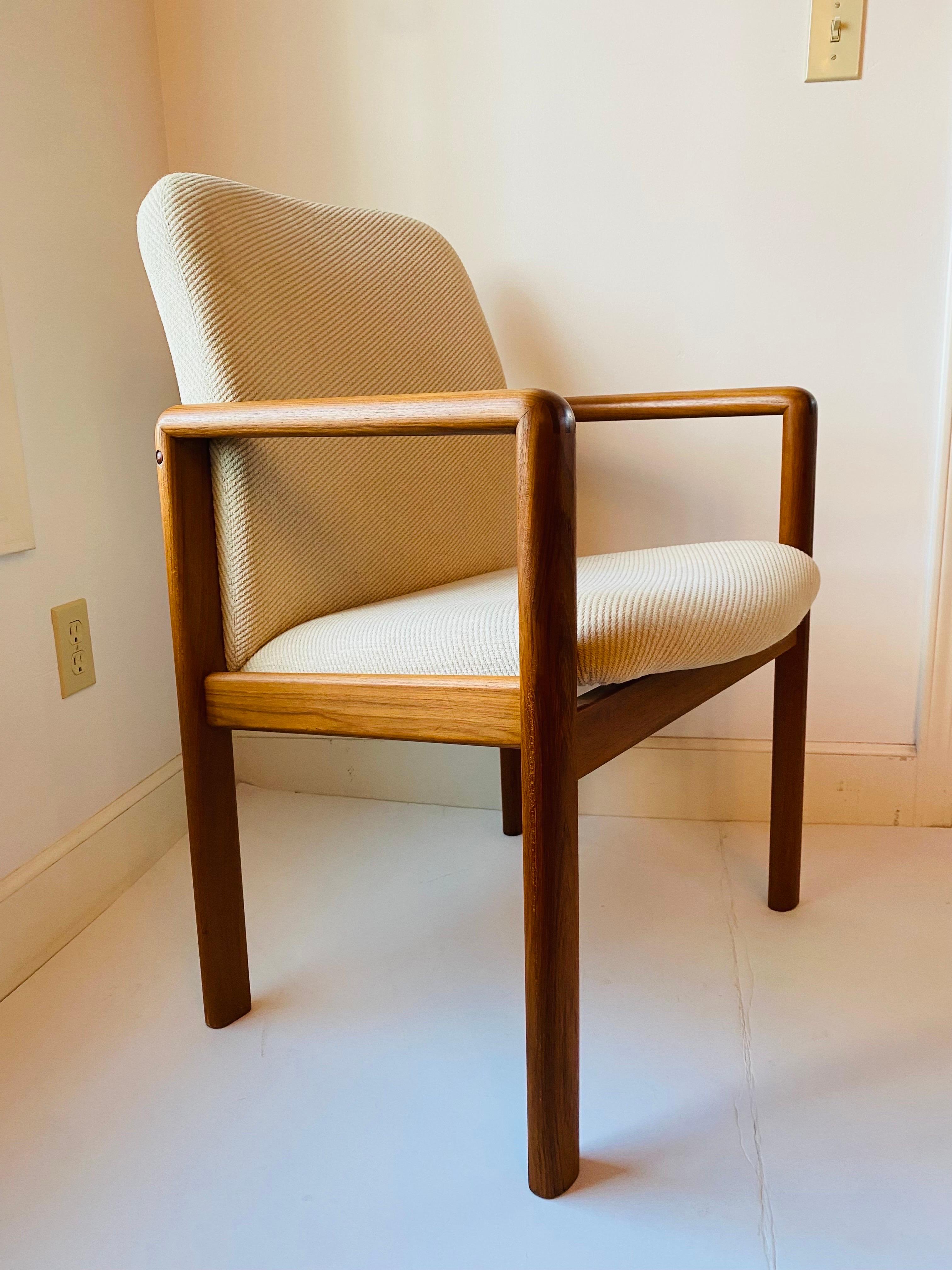 Thai Modernist Teak Wood Arm Chair by Benny Linden For Sale
