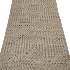 Modernist Textured Moroccan Style Tétouan Runner Rug by Alberto Levi Gallery