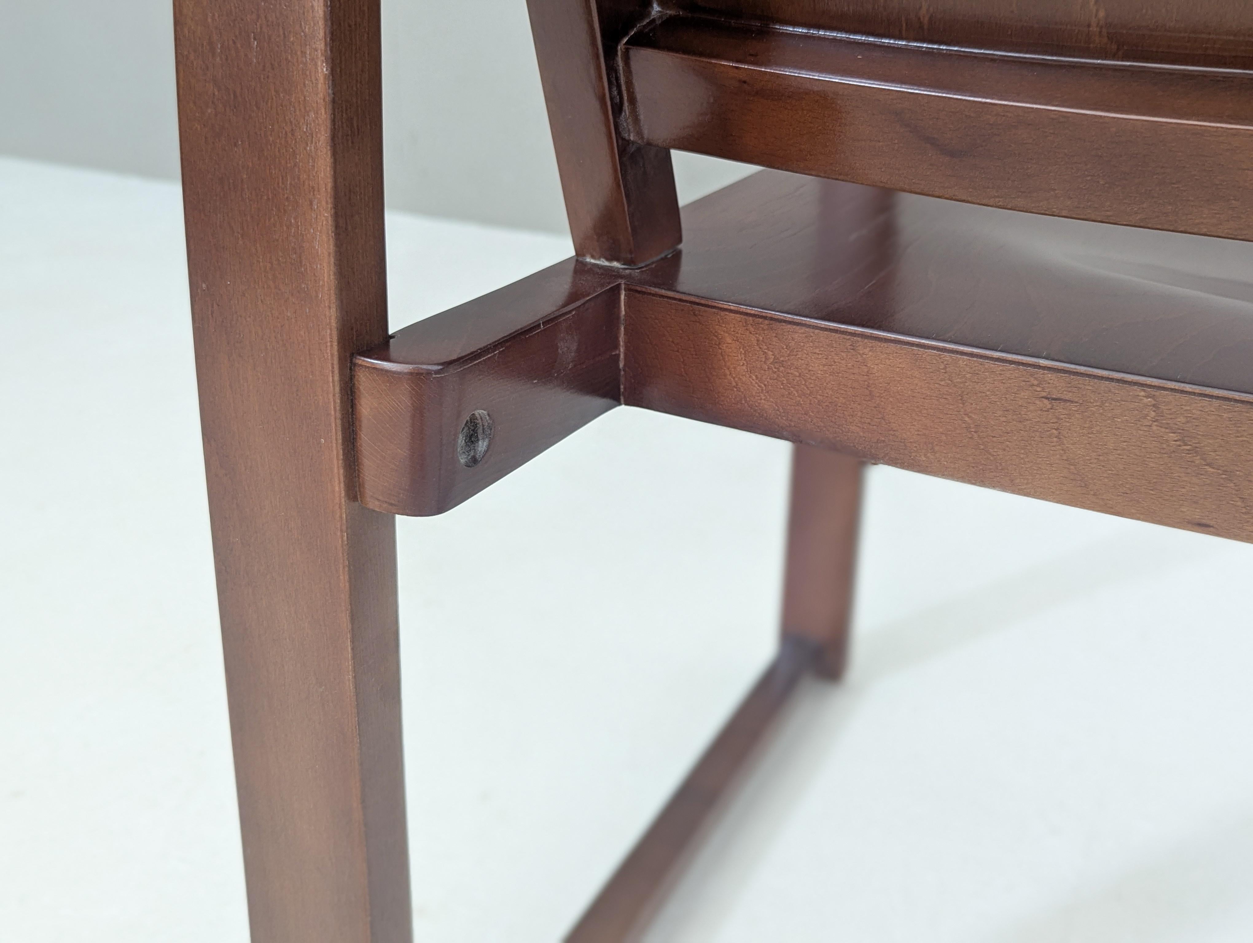 Modernistischer Thonet A 745 F Bugholz-Sessel, 1930er Jahre im Angebot 6