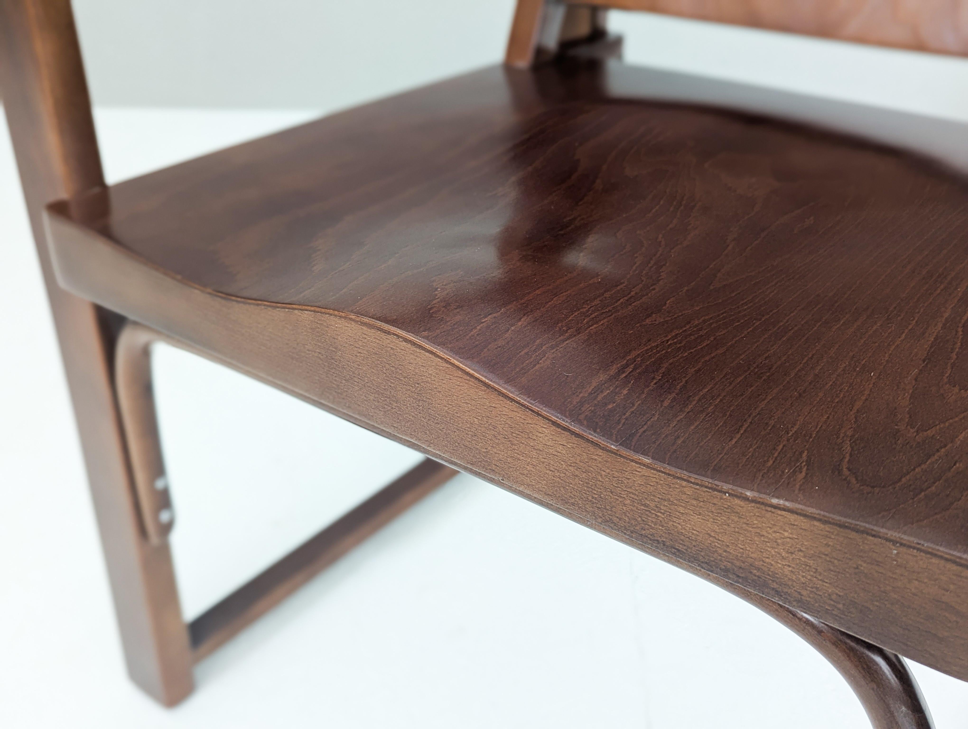 Modernistischer Thonet A 745 F Bugholz-Sessel, 1930er Jahre im Angebot 11