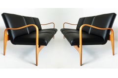 Modernist Thonet Sculpted Bentwood Sofa
