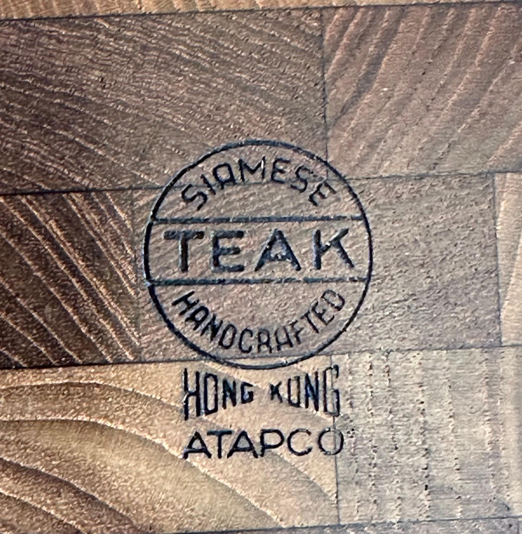 Secchiello per ghiaccio modernista in acrilico colorato e teak con manico cromato di Atapco in vendita 4