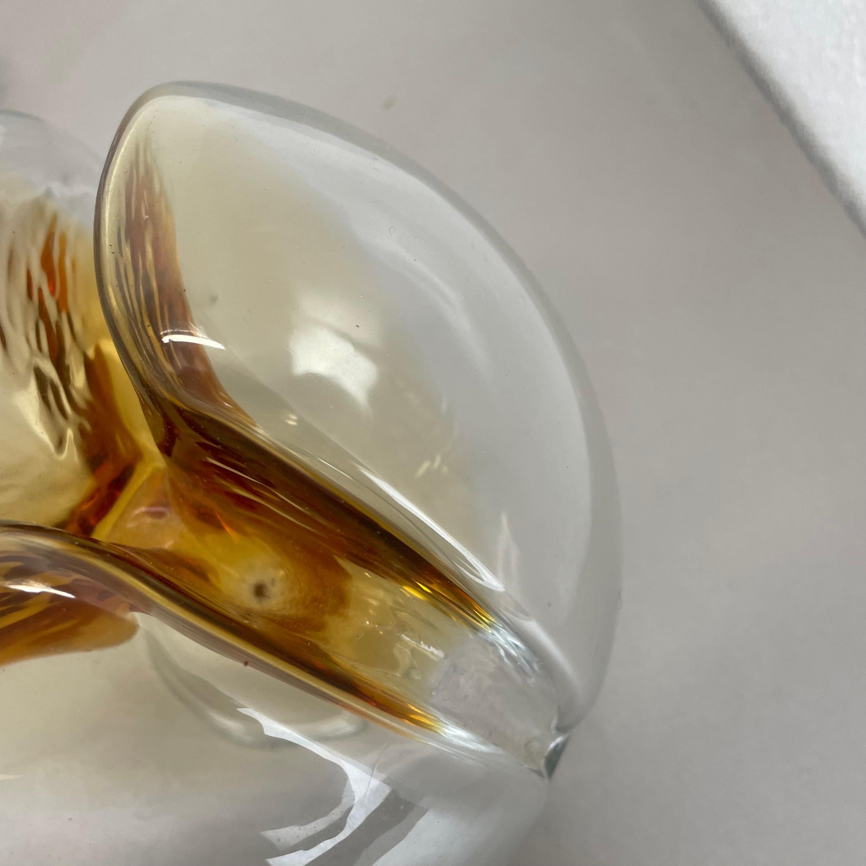 Modernist Toni Zuccheri Style Murano Table Light by Kaiser Leuchten Germany 1970 For Sale 7