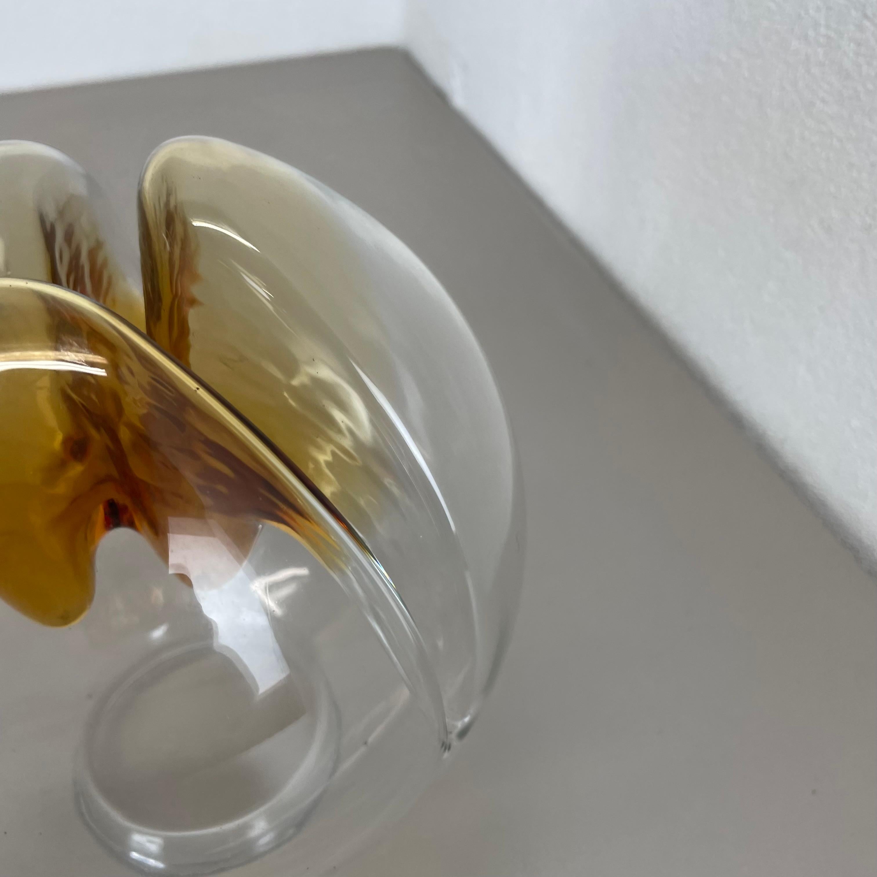 Modernist Toni Zuccheri Style Murano Table Light by Kaiser Leuchten Germany 1970 For Sale 8