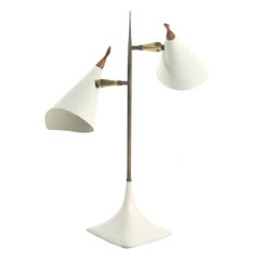 Modernist Two-Arm Desk Lamp