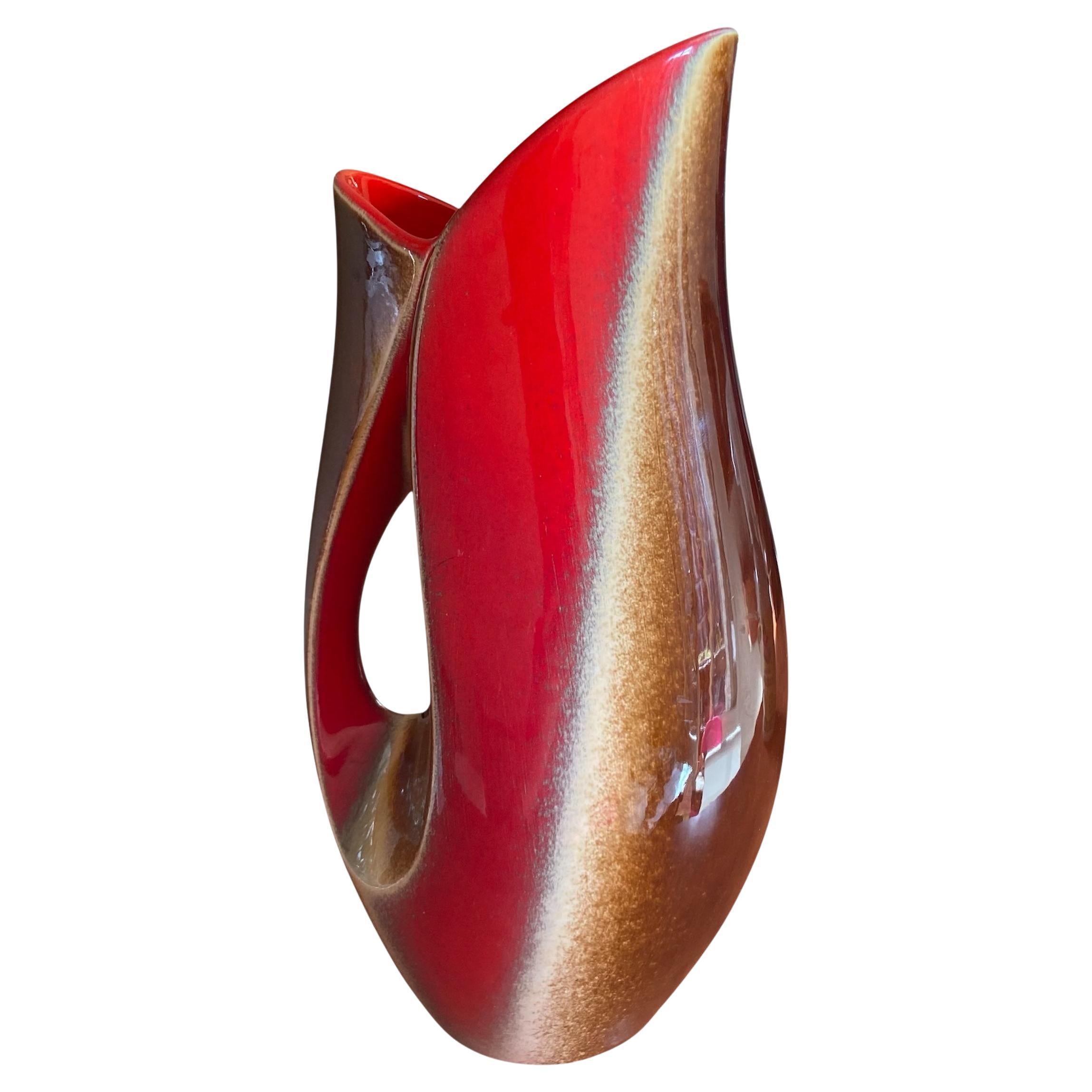 Modernist Vase Pitcher Verceram France, 1950s