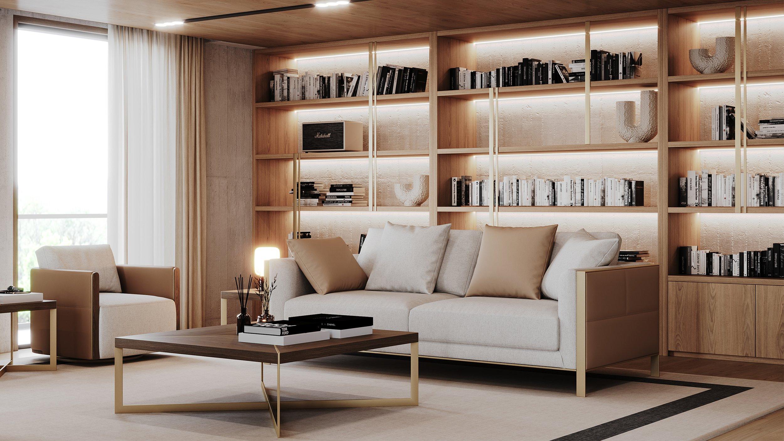 Il divano Verve si fa notare per le sue linee geometriche e per il suo design minimalista, che conferisce un'eleganza raffinata a qualsiasi ambiente. La sua forma pulita e strutturata e l'imbottitura su misura offrono un look sofisticato e