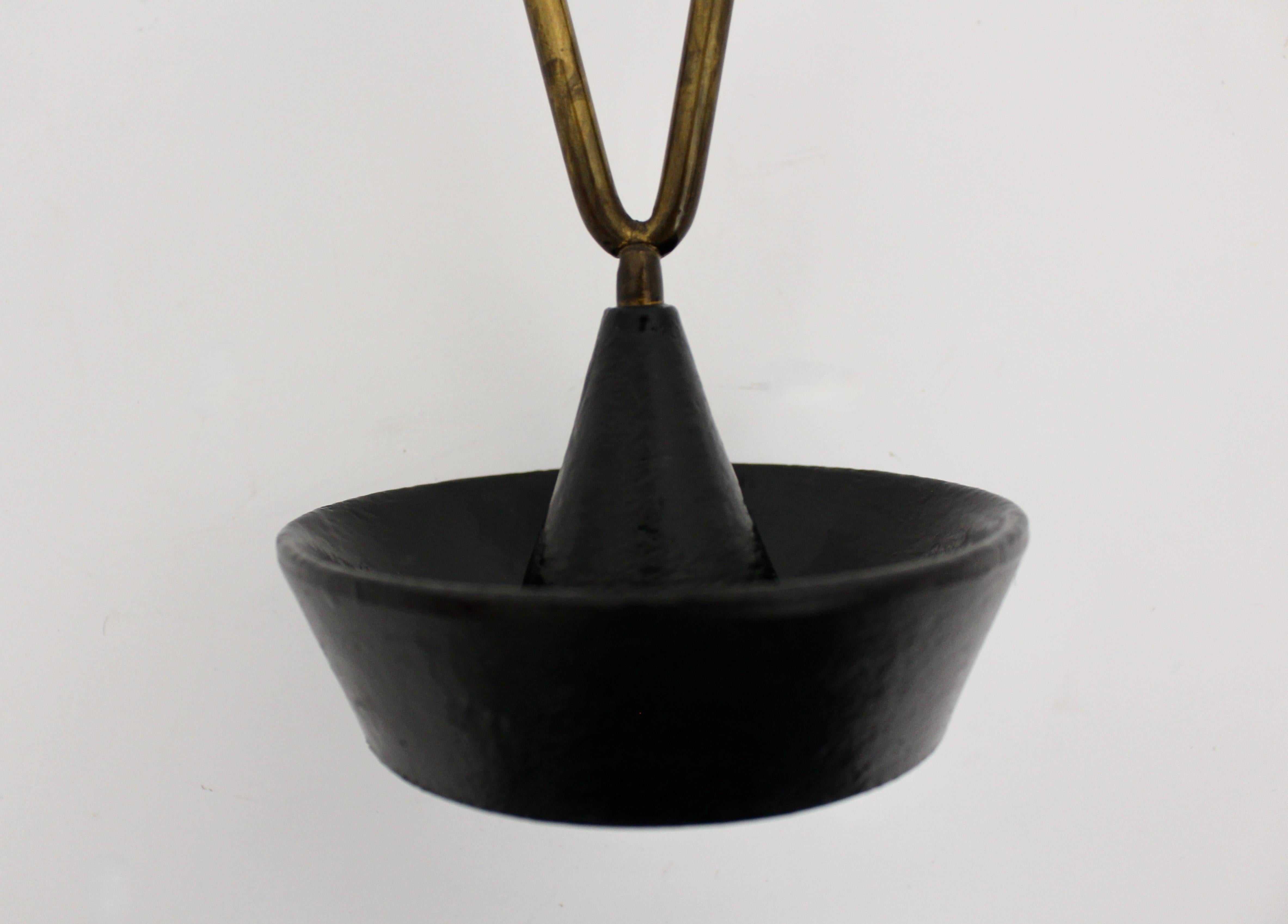 Modernist Vintage Brass Metal Umbrella Stand Cane Holder Carl Auböck 1950 Vienna For Sale 8