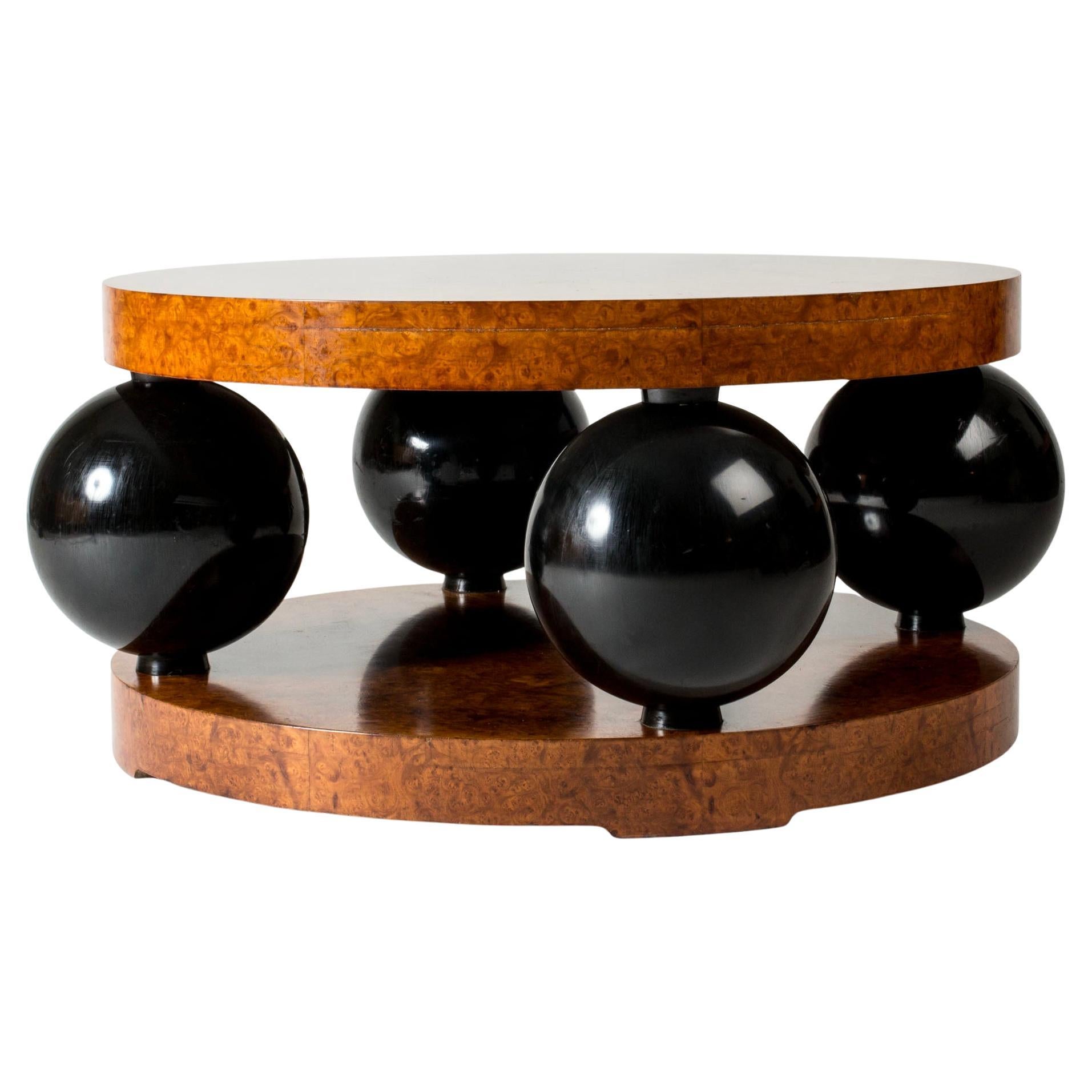 Modernist Vintage "Klot-Johan" Coffee Table, Johan Eriksson, Sweden, 1940s
