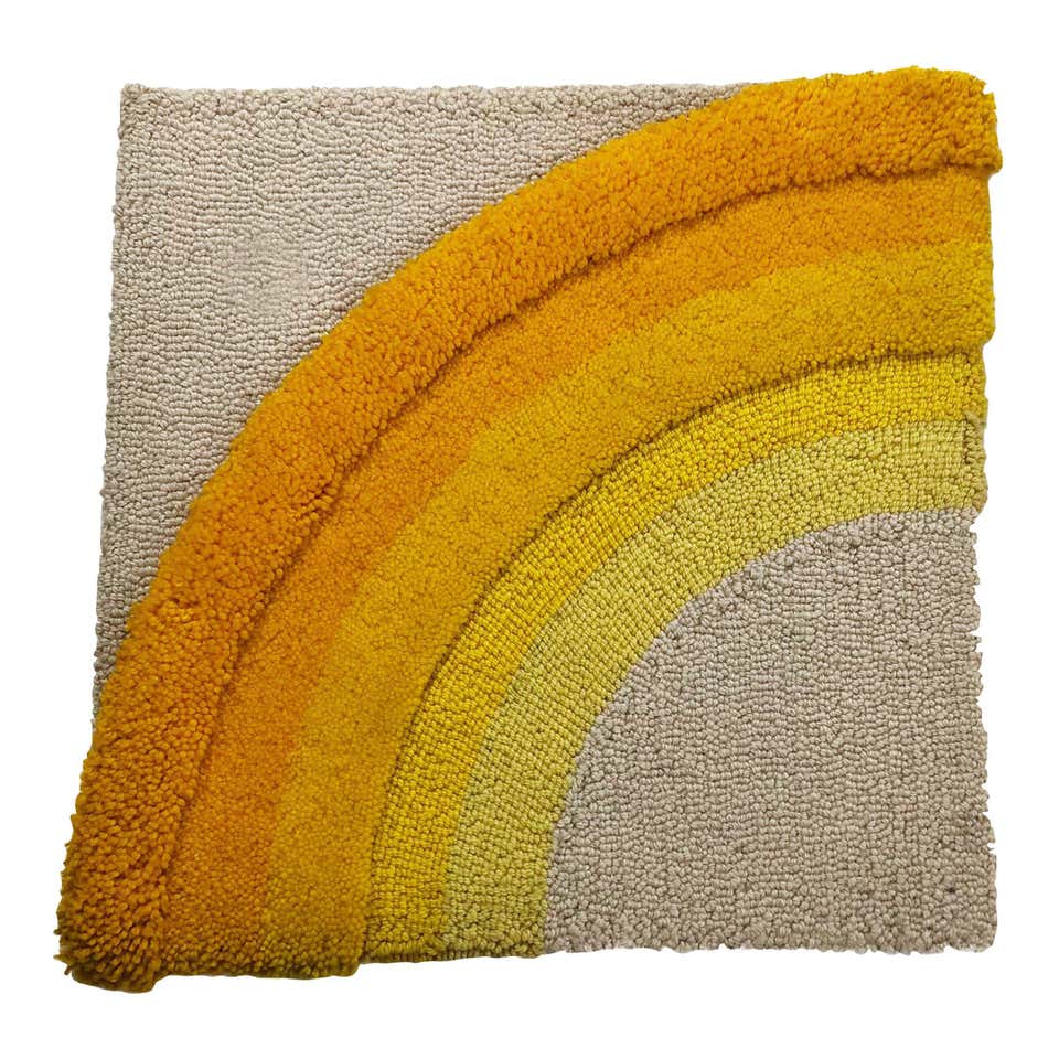 Rare Verner Panton Mira Romantica Large-Scale Rug at 1stDibs