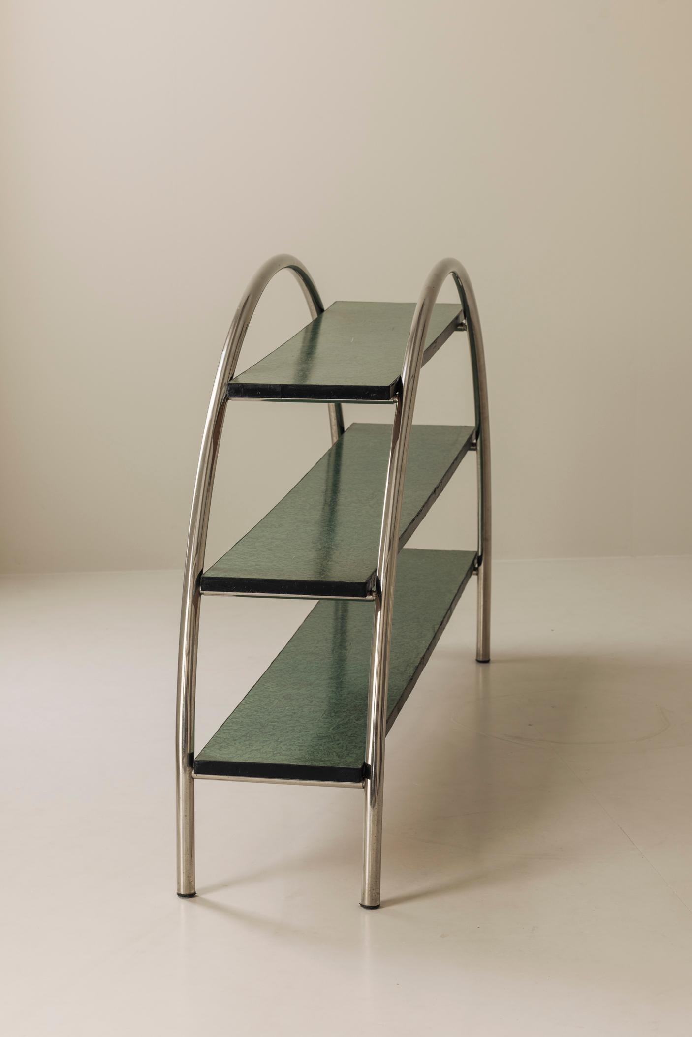 Modernistisches Vintage-Regal aus Frankreich, aus den 1970er Jahren im Angebot 3