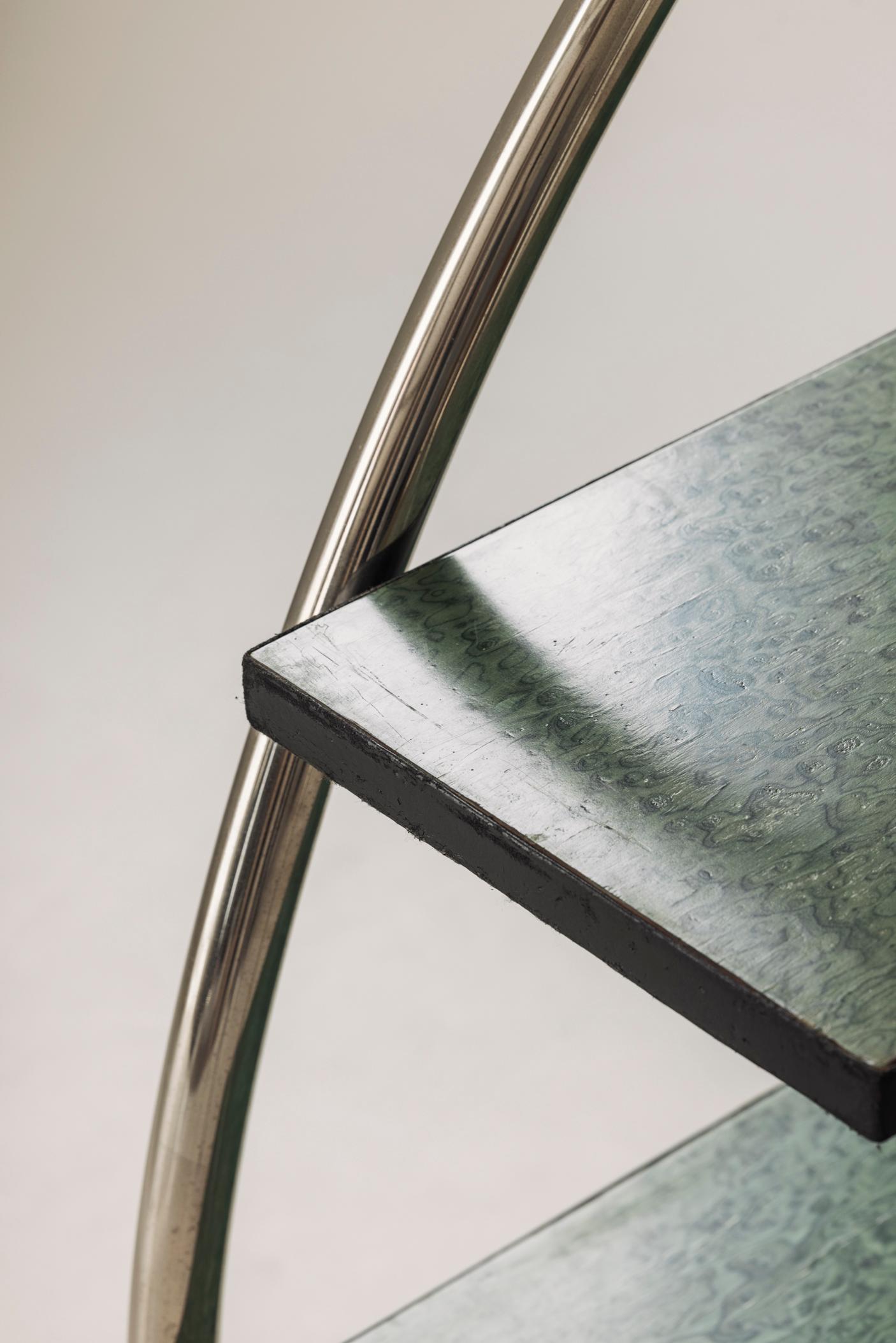 Modernistisches Vintage-Regal aus Frankreich, aus den 1970er Jahren im Angebot 4