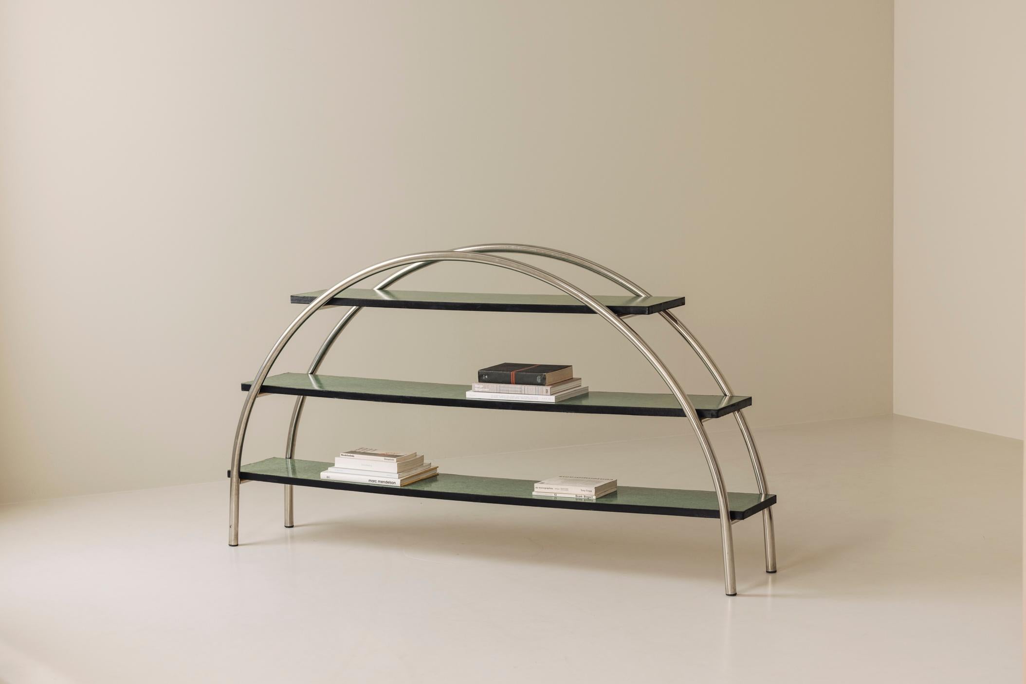 Modernistisches Vintage-Regal aus Frankreich, aus den 1970er Jahren im Angebot 5