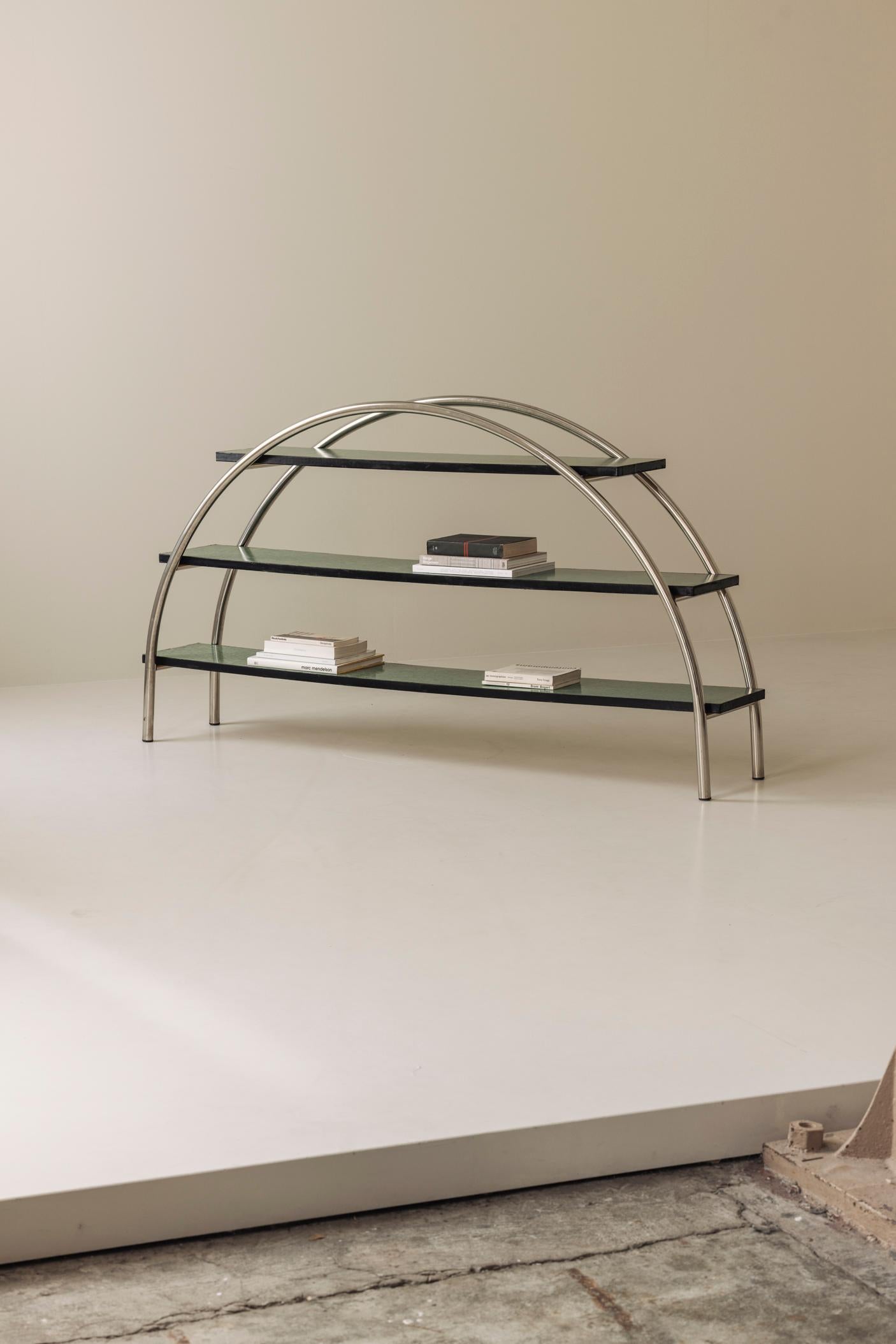 Modernistisches Vintage-Regal aus Frankreich, aus den 1970er Jahren im Angebot 7