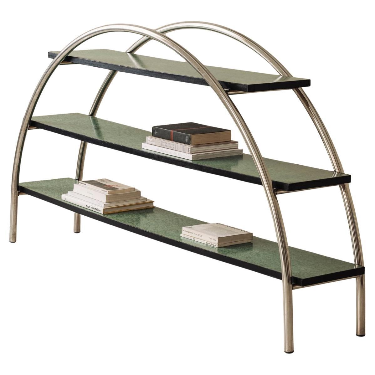 Modernistisches Vintage-Regal aus Frankreich, aus den 1970er Jahren im Angebot